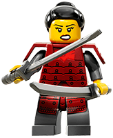 Lego Lady Samurai
