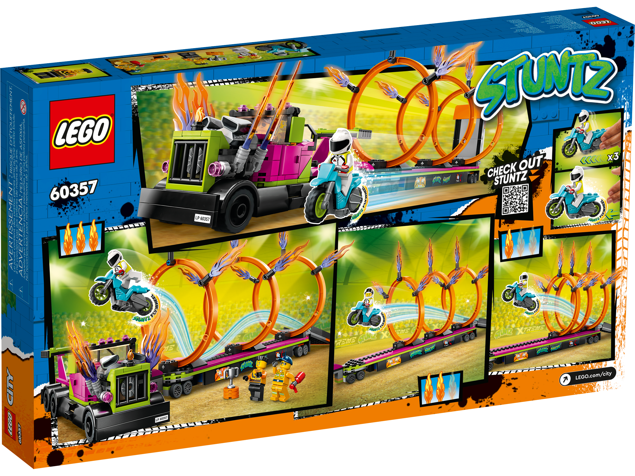 LEGO® City 60357 Stunttruck mit Feuerreifen-Challenge