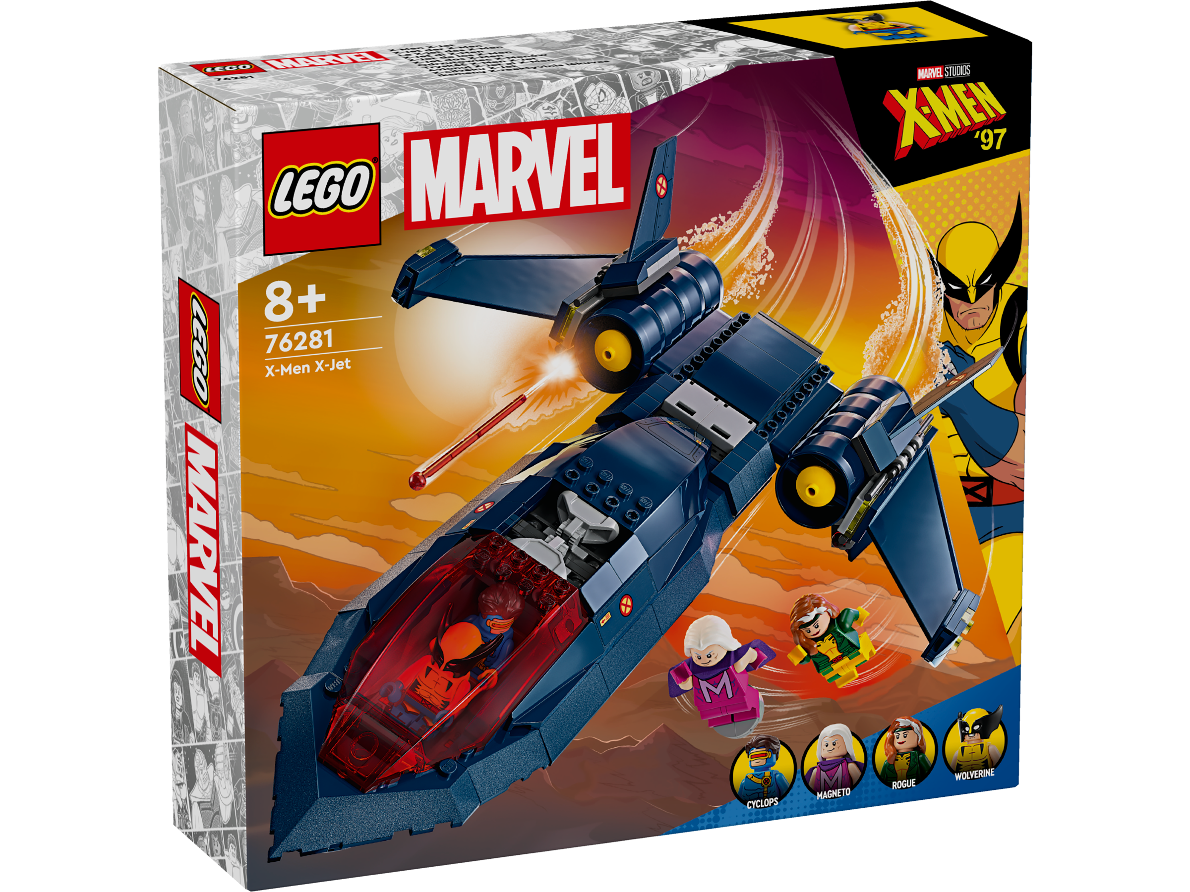 LEGO® Marvel Super Heroes 76281 X-Jet der X-Men