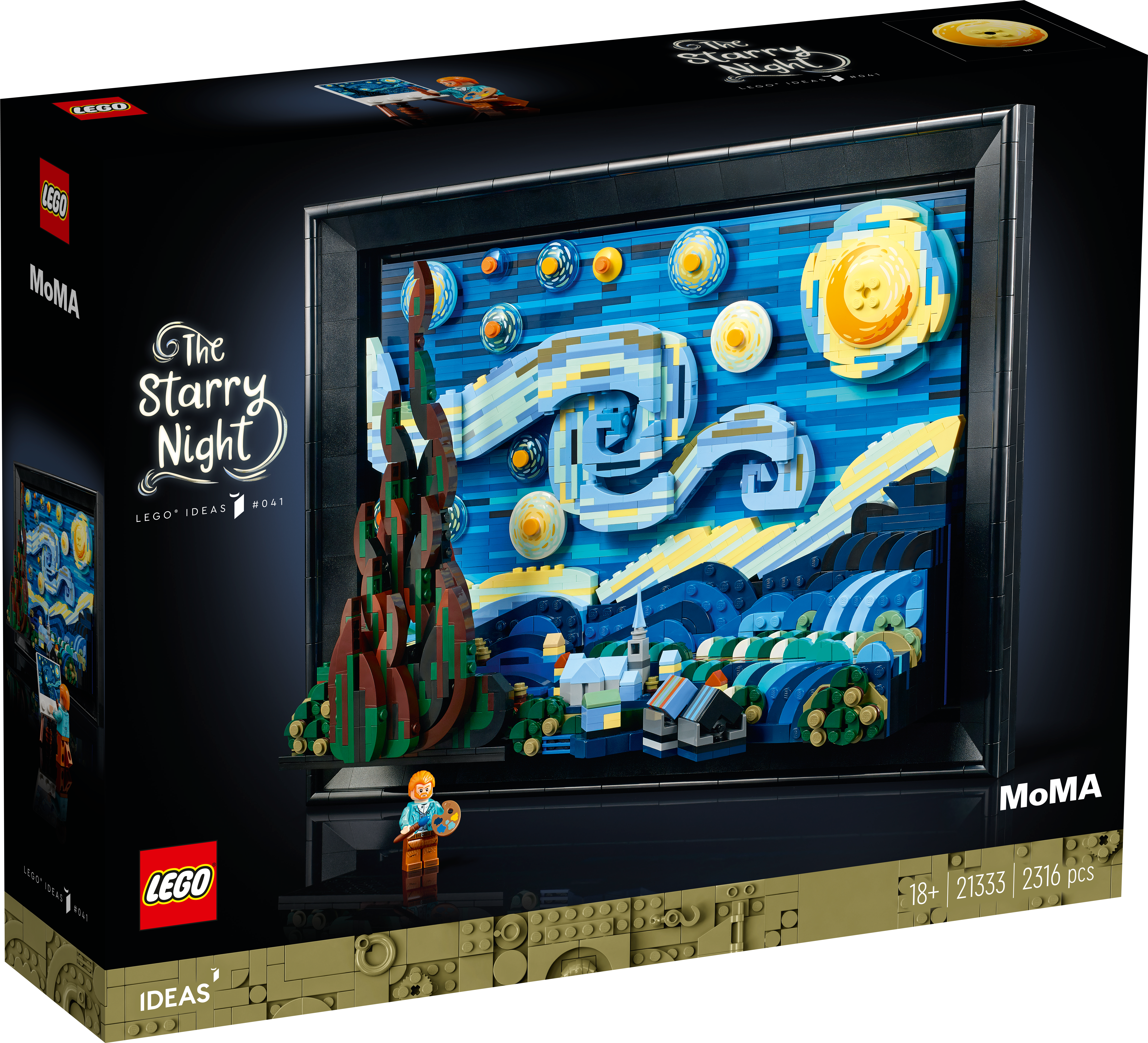 LEGO® Ideas 21333 Vincent van Gogh Sternennacht