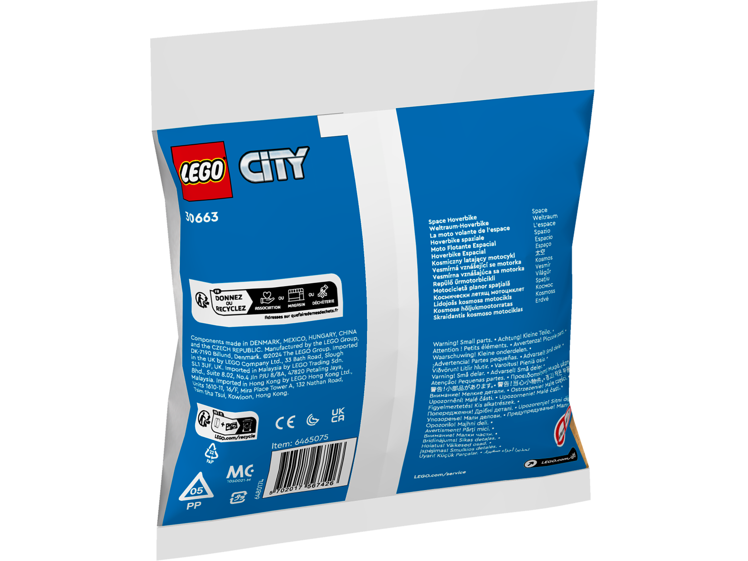 LEGO City 30663 Weltraum Hoverbike Polybag