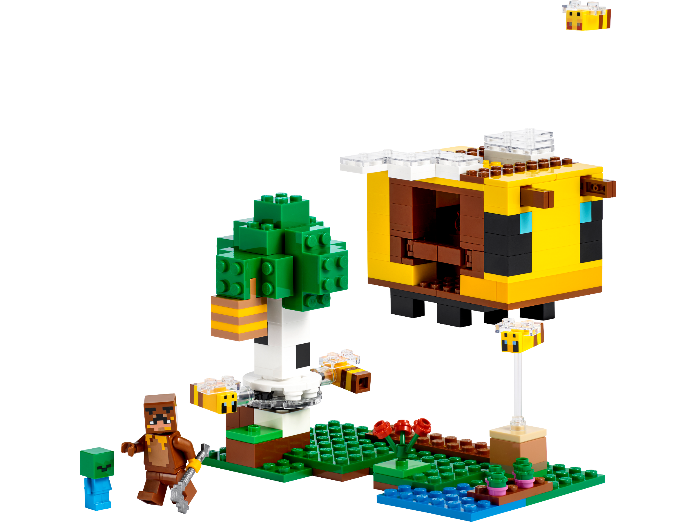 LEGO® Minecraft™ 21241 Das Bienenhäuschen
