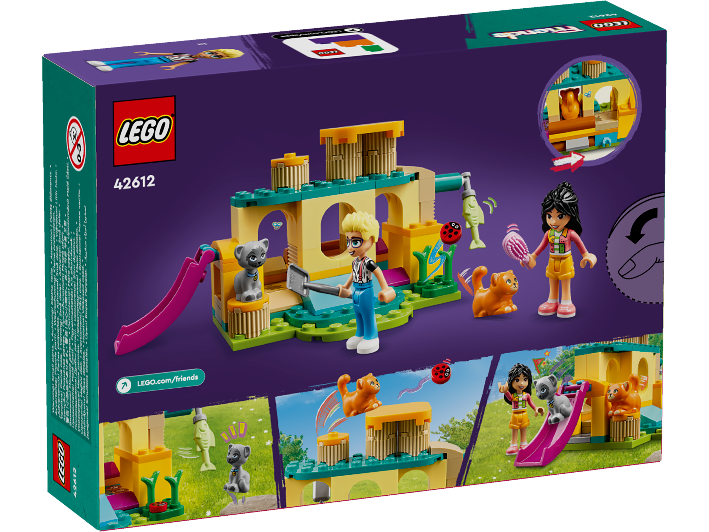 LEGO® Friends 42612 Abenteuer auf dem Katzenspielplatz