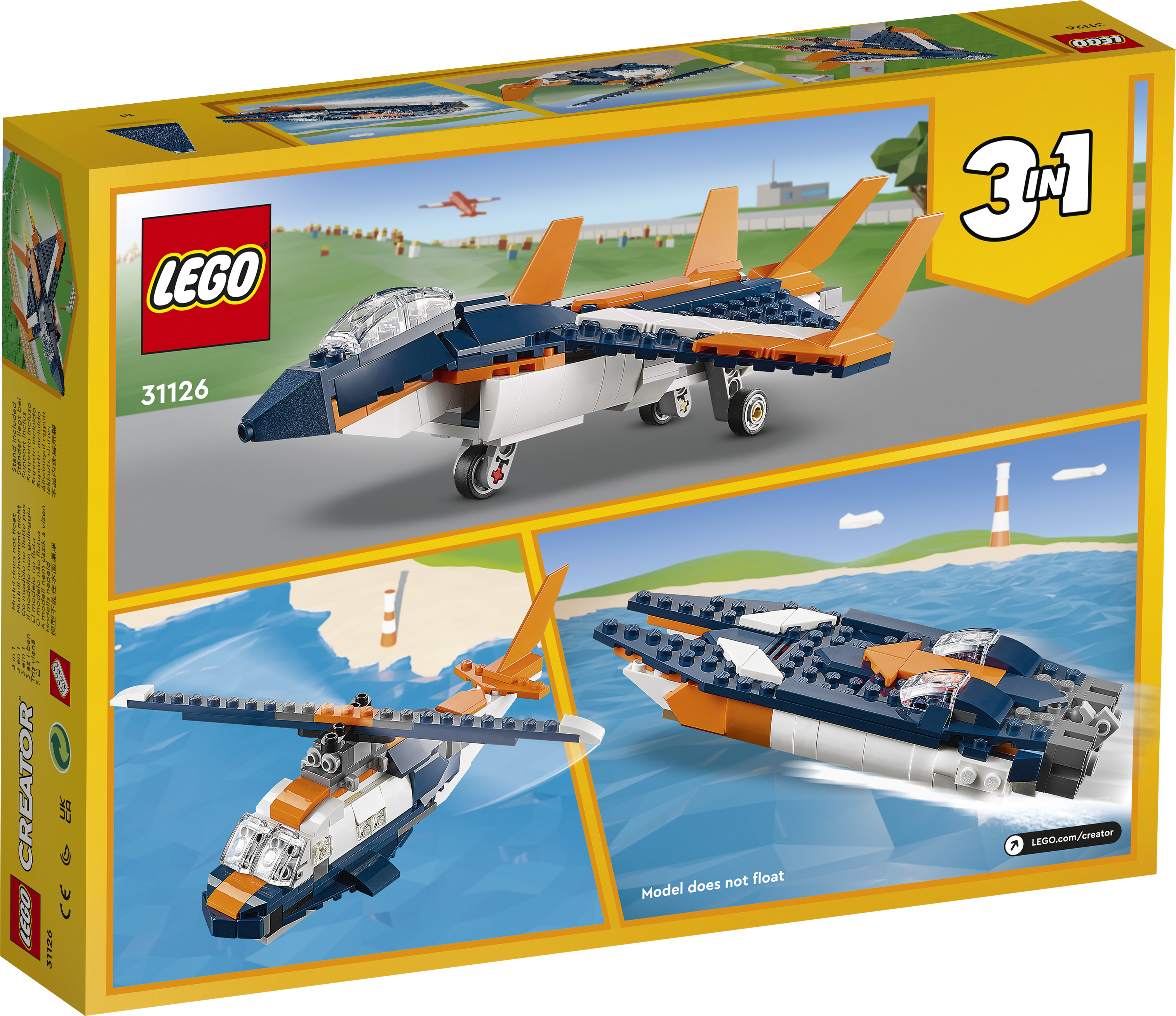 LEGO® Creator 31126 Überschalljet