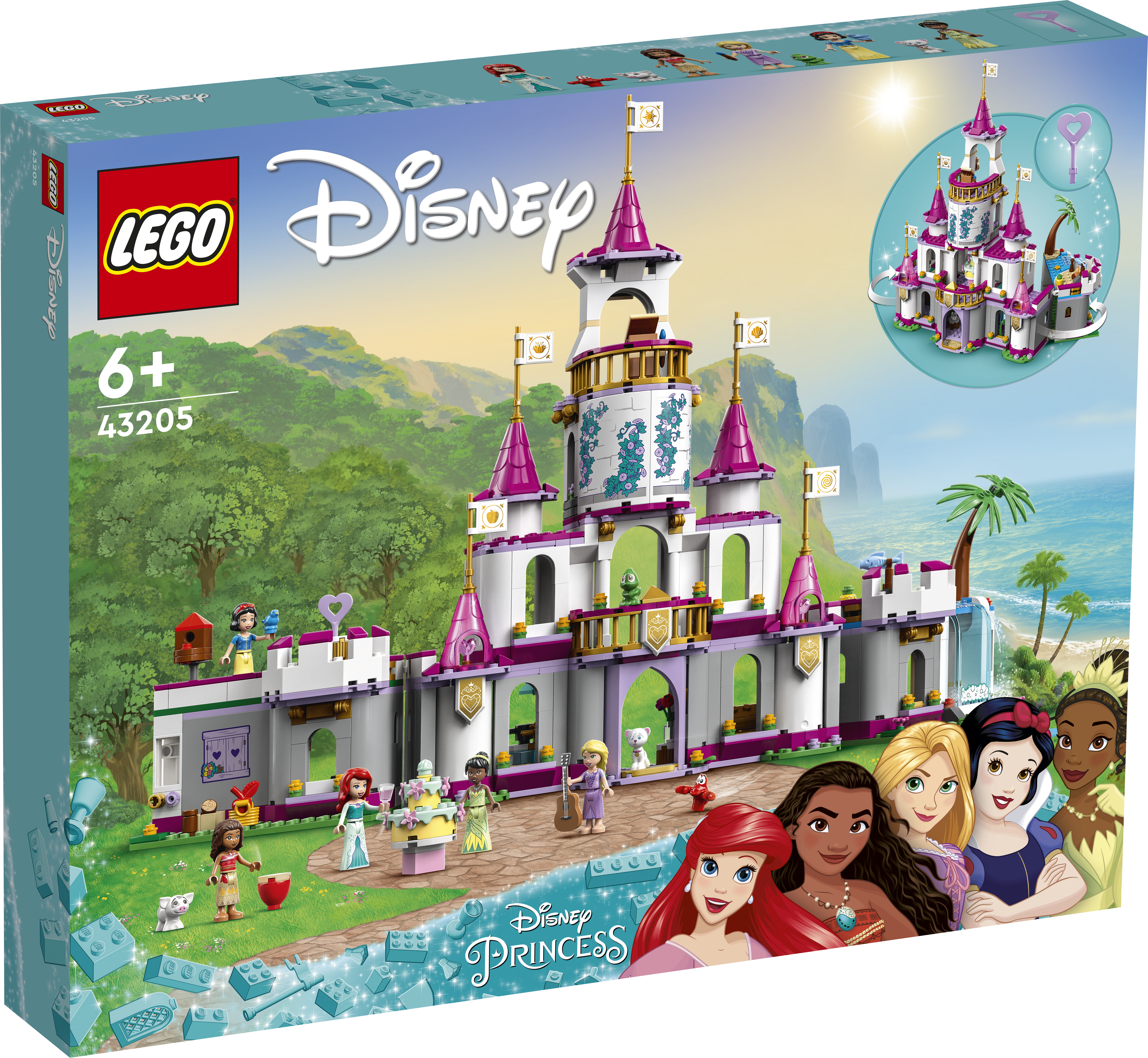 LEGO® Disney Princess 43205 Ultimatives Abenteuerschloss