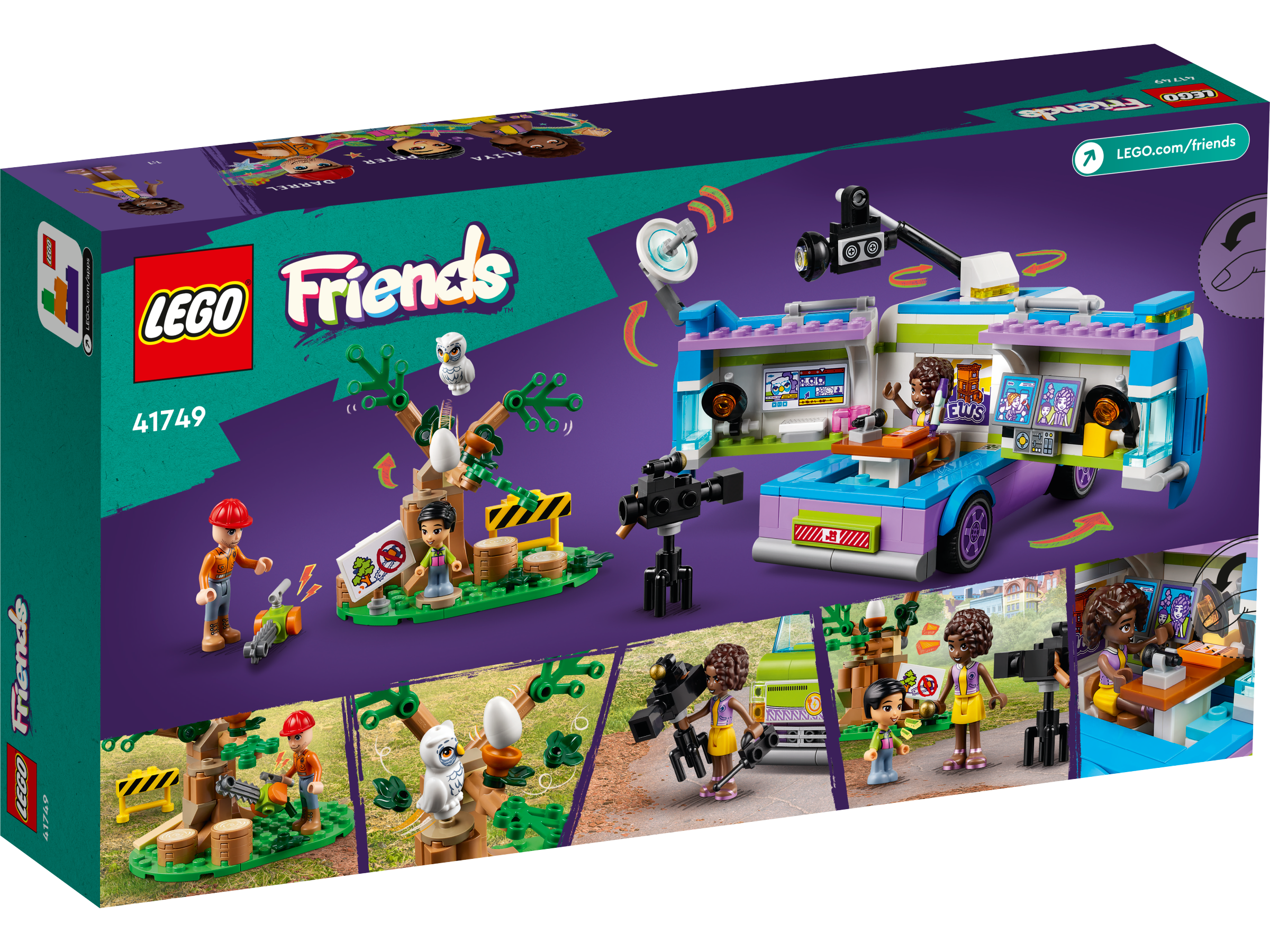 LEGO® Friends 41749 Nachrichtenwagen