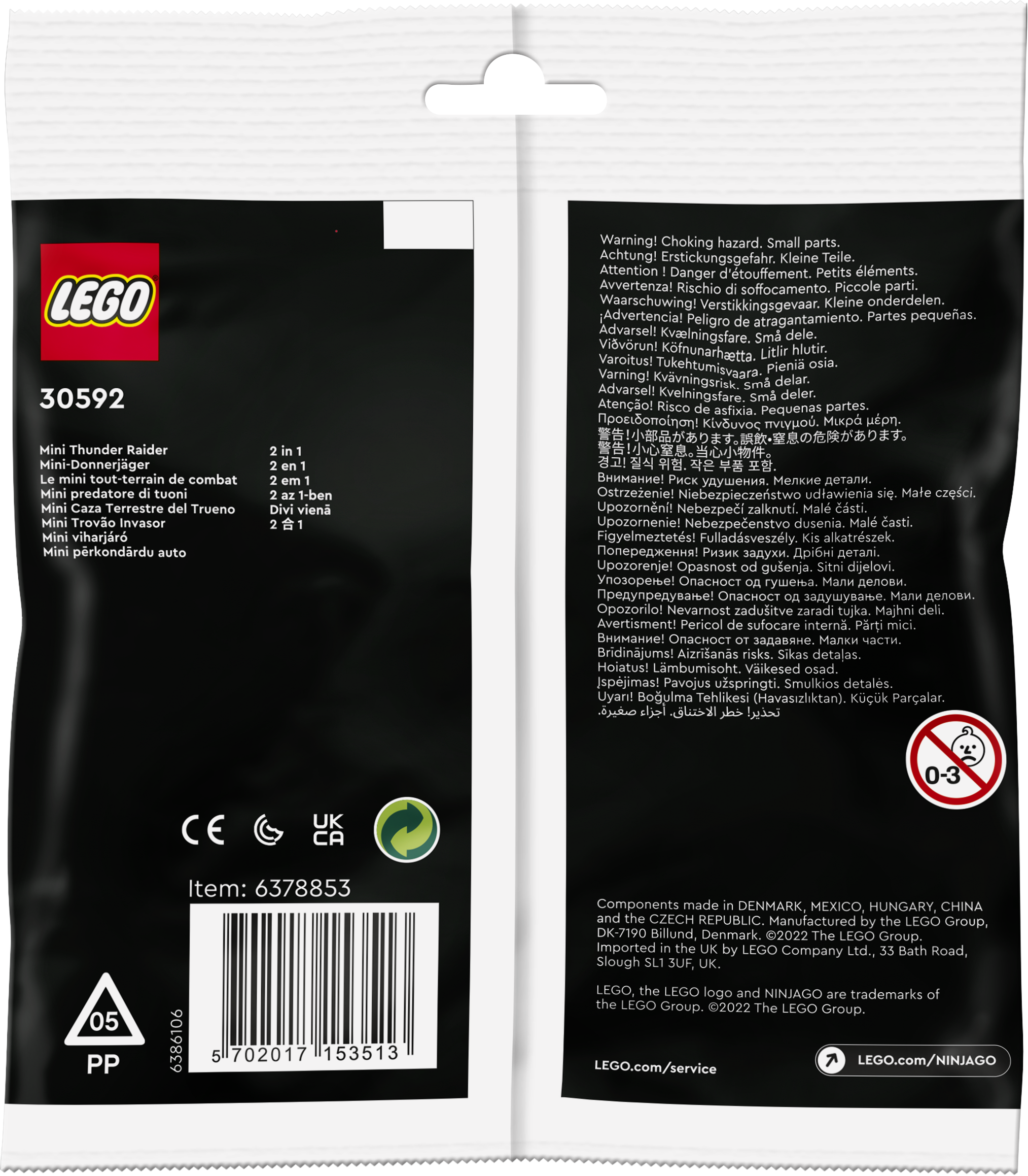 LEGO® NINJAGO® 30592 Mini-Donnerjäger Polybag
