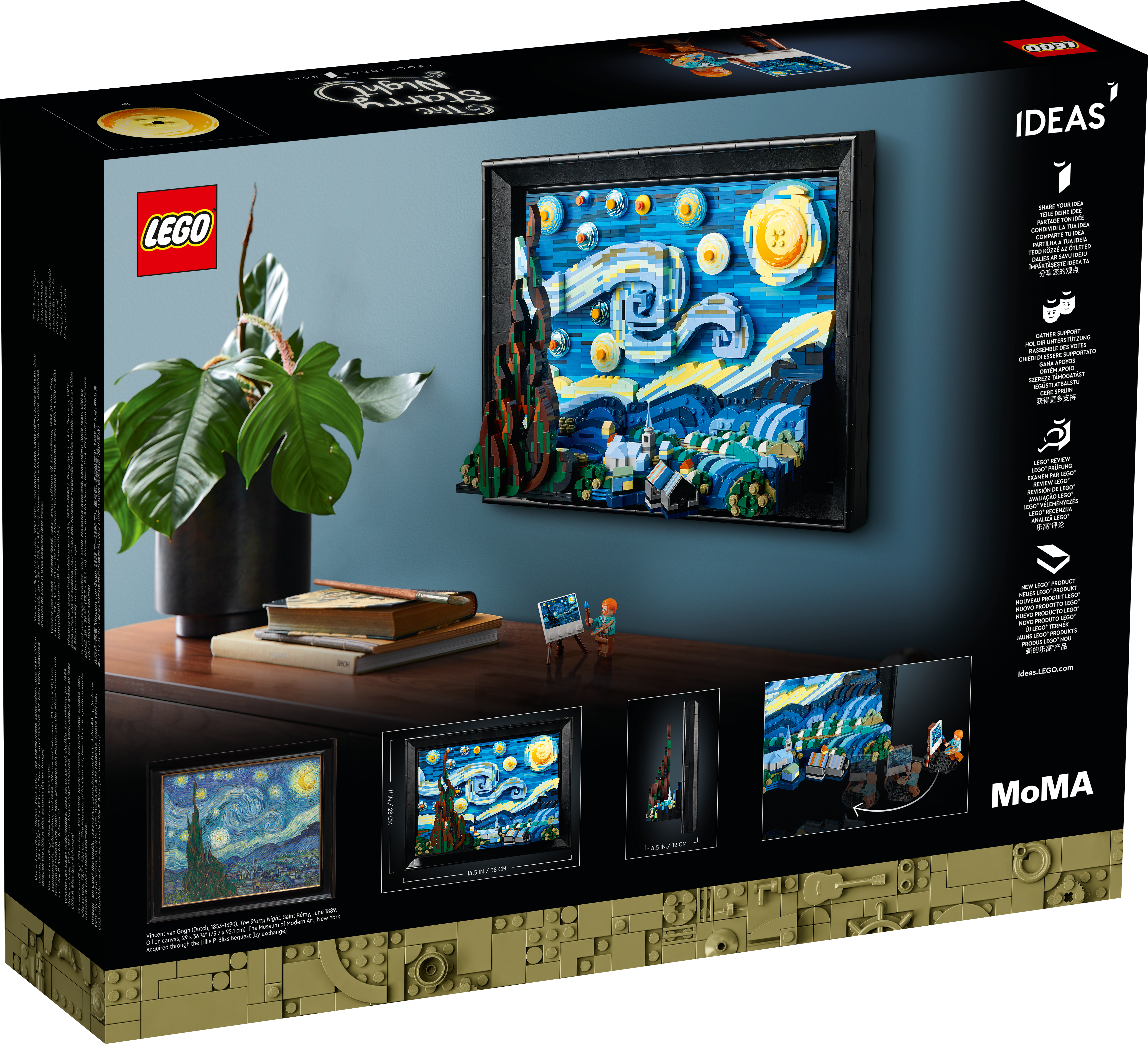 LEGO® Ideas 21333 Vincent van Gogh Sternennacht