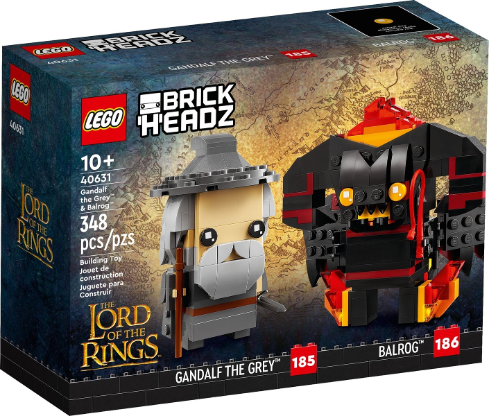 LEGO® BrickHeadz 40631 Gandalf der Graue und Balrog