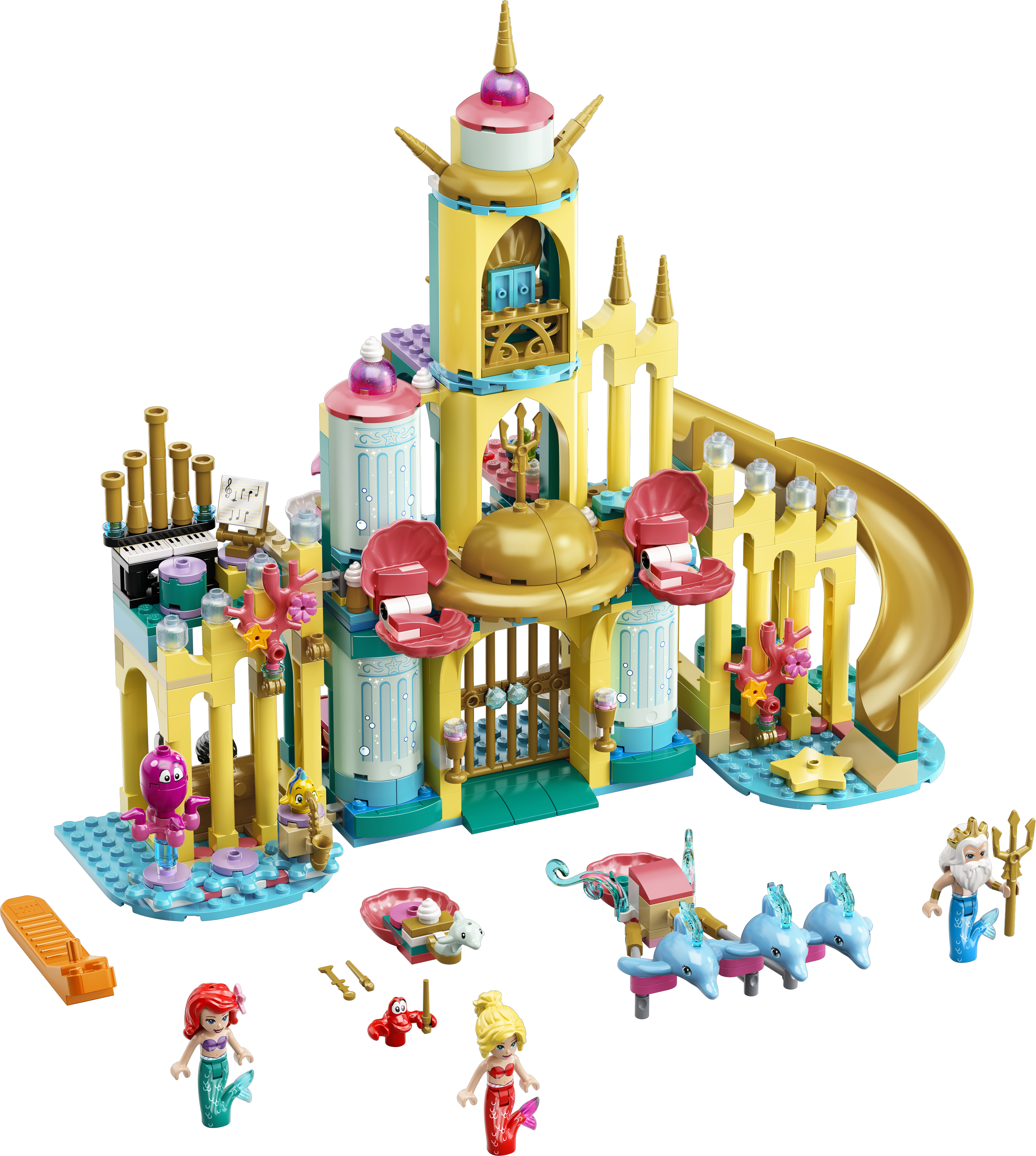 LEGO® Disney™ 43207 Arielles Unterwasserschloss