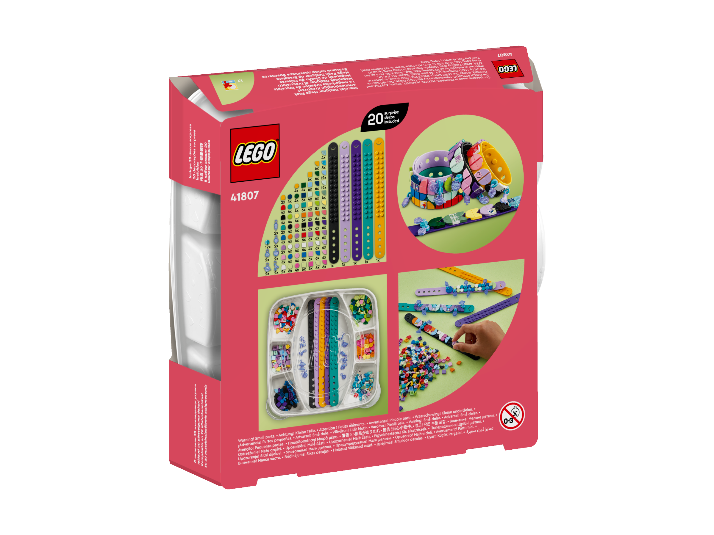 LEGO® DOTS™ 41807 Armbanddesign Kreativset