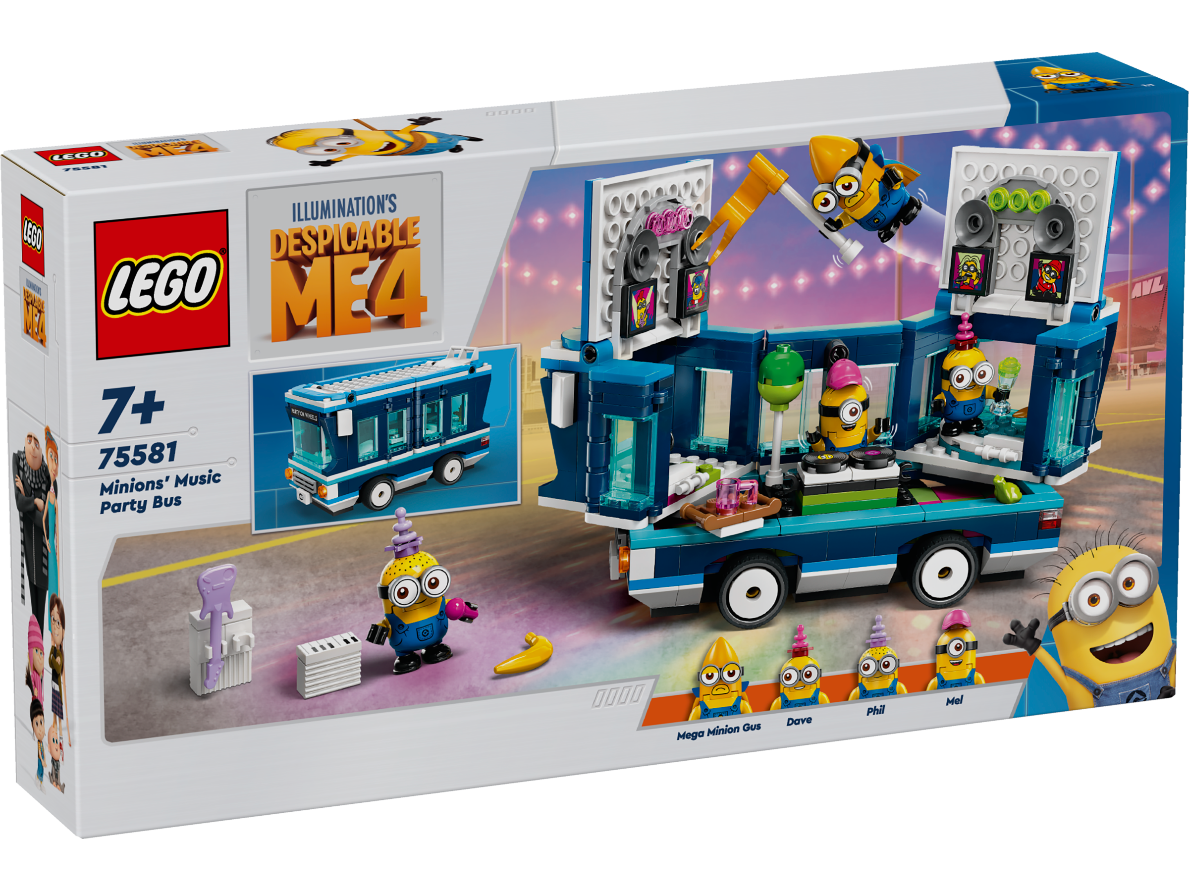 LEGO® Minions 75581 Minions’ Music Party Bus