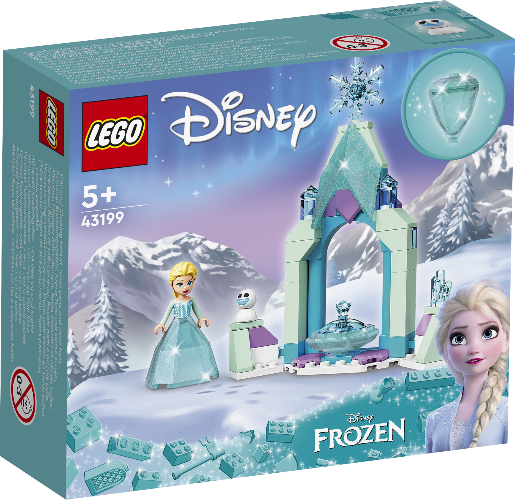 LEGO® Disney™ 43199 Elsas Schlosshof