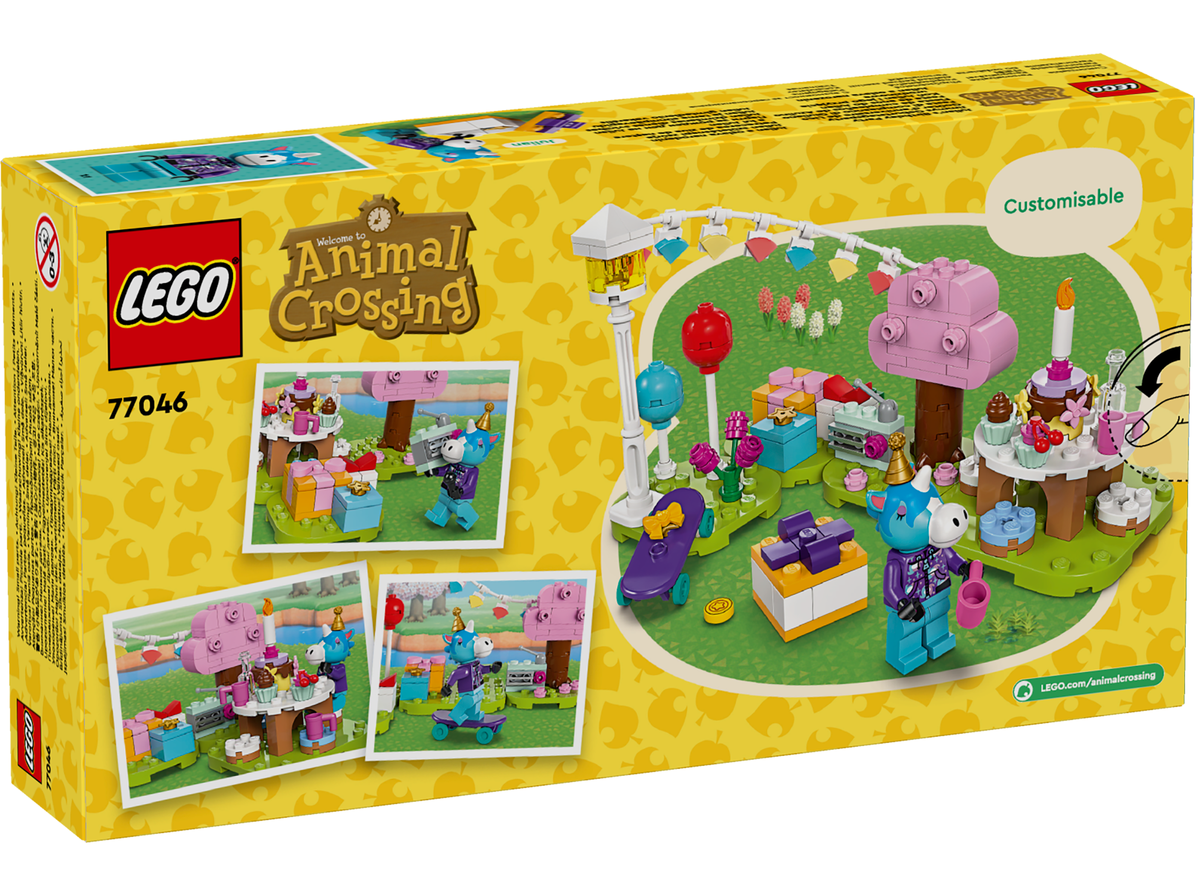 LEGO® Animal Crossing™ 77046 Julian's Birthday Party