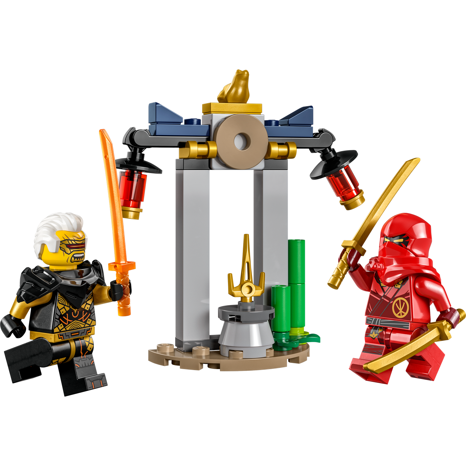 LEGO NINJAGO 30650 Kais und Raptons Duell im Tempel