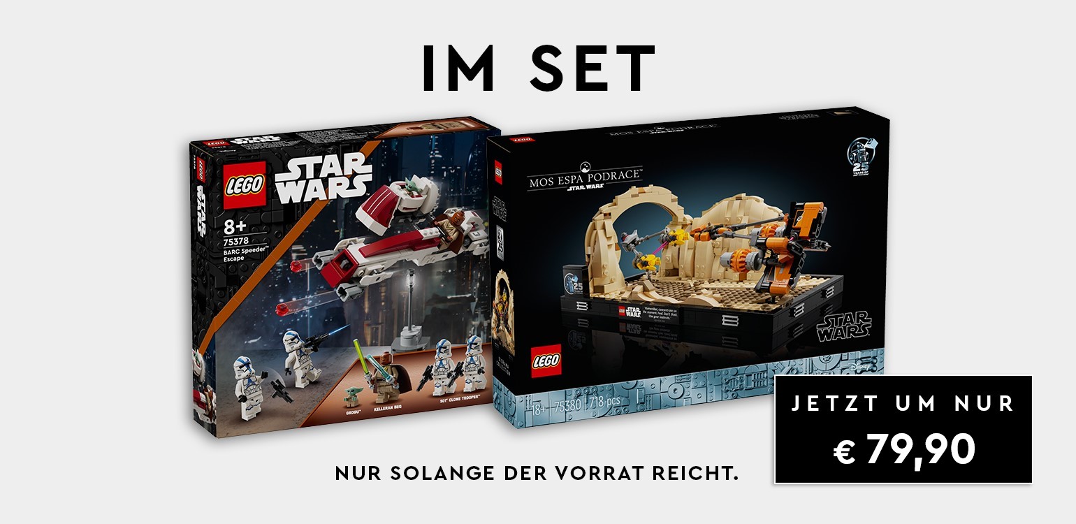 LEGO Star Wars Bundle Pack 75378 + 75380 SET