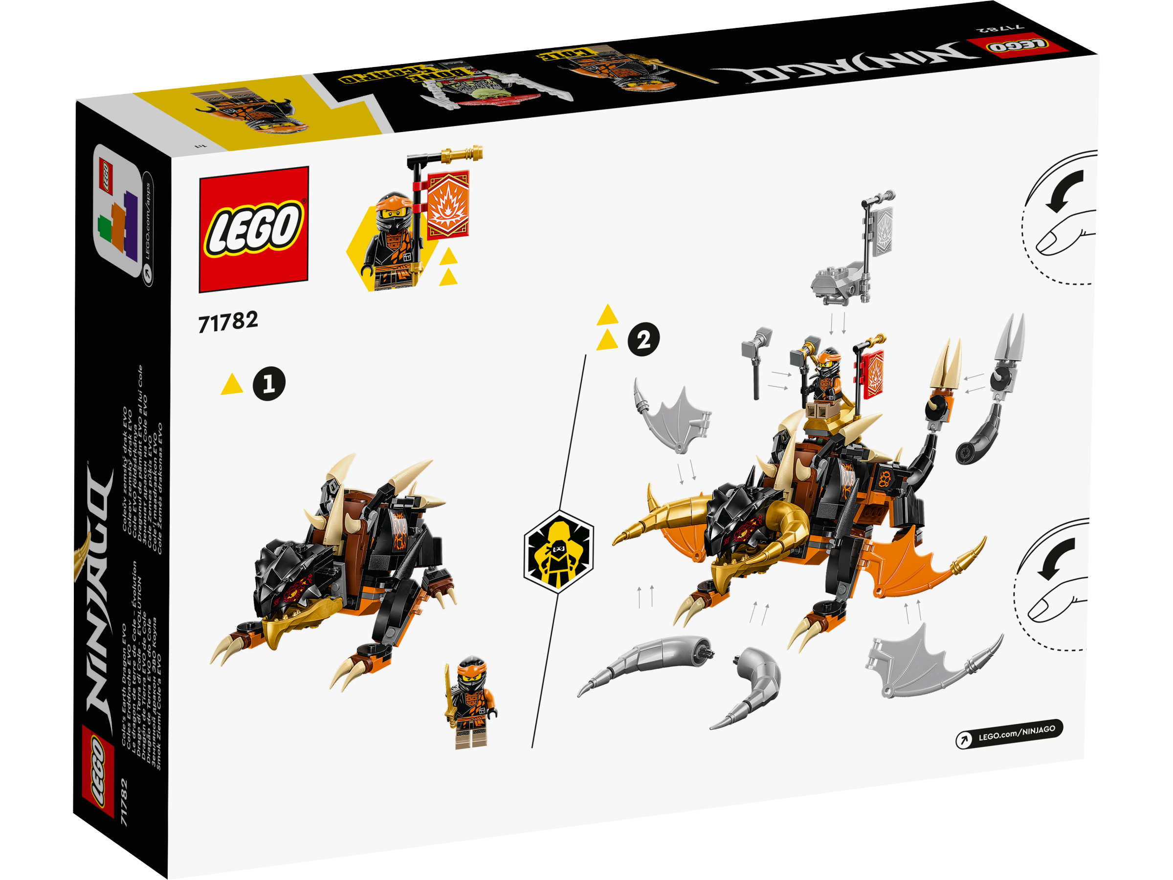 LEGO® NINJAGO® 71782 Coles Erddrache EVO