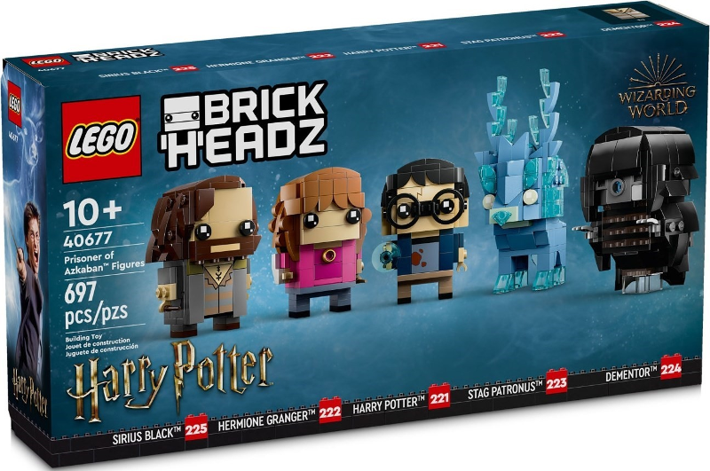 LEGO Brick Headz 40677 Figuren aus Harry Potter und der Gefangene aus Askaban