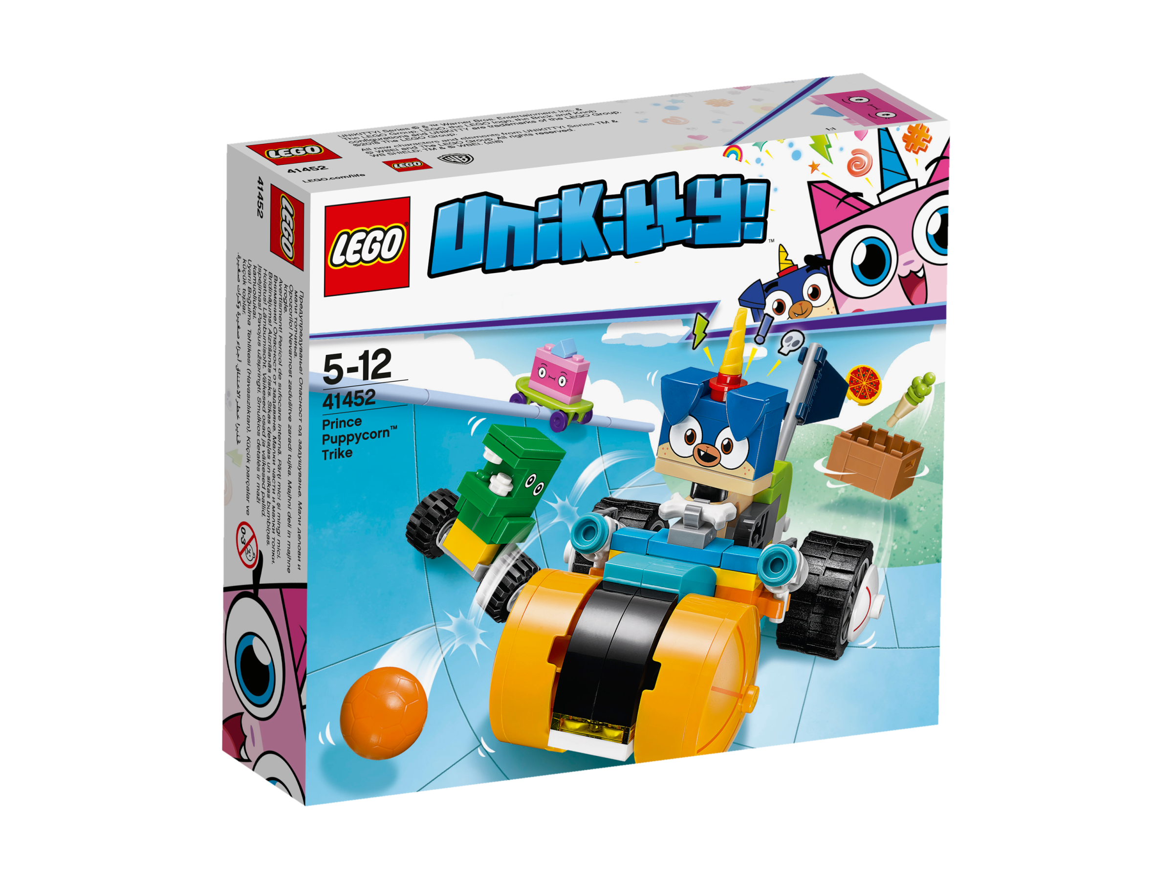LEGO® UniKitty! 41452 Das Dreirad von Prinz Einhorn-Hündchen
