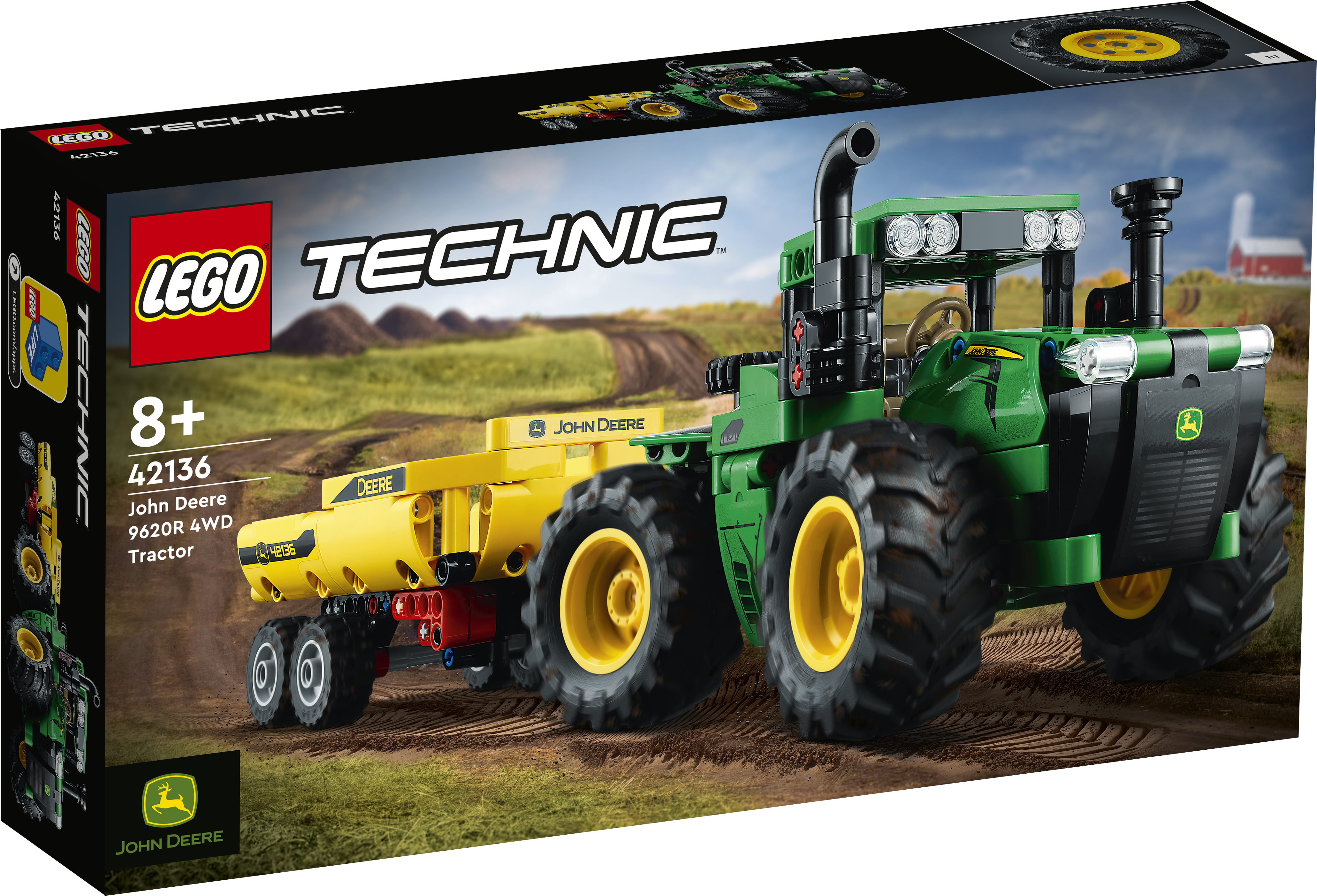 LEGO® Technic 42136 John Deere 9620R 4WD Traktor