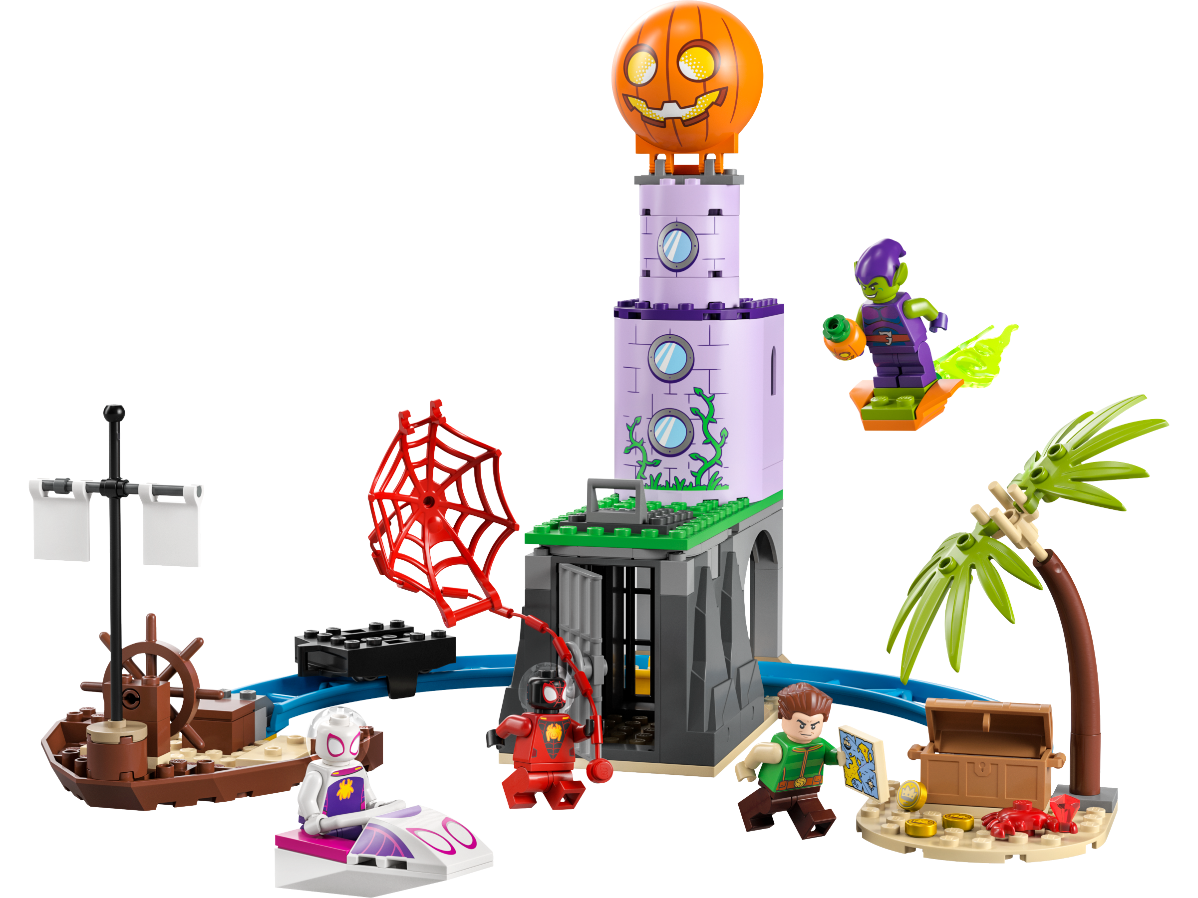 LEGO® Marvel Super Heroes 10790 Spideys Team an Green Goblins Leuchtturm