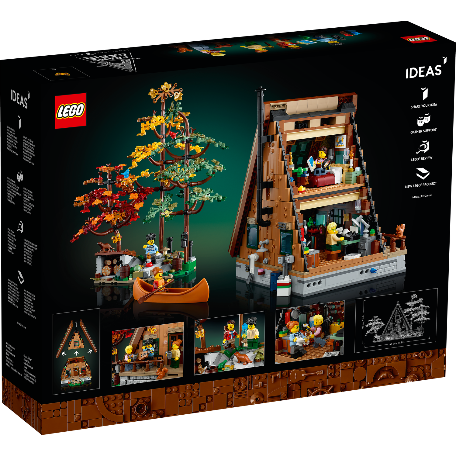 LEGO Ideas 21338 Finnhütte