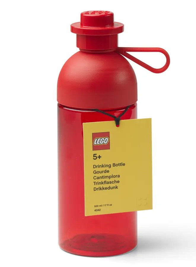 LEGO® Trinkflasche in Rot 0,5 Liter