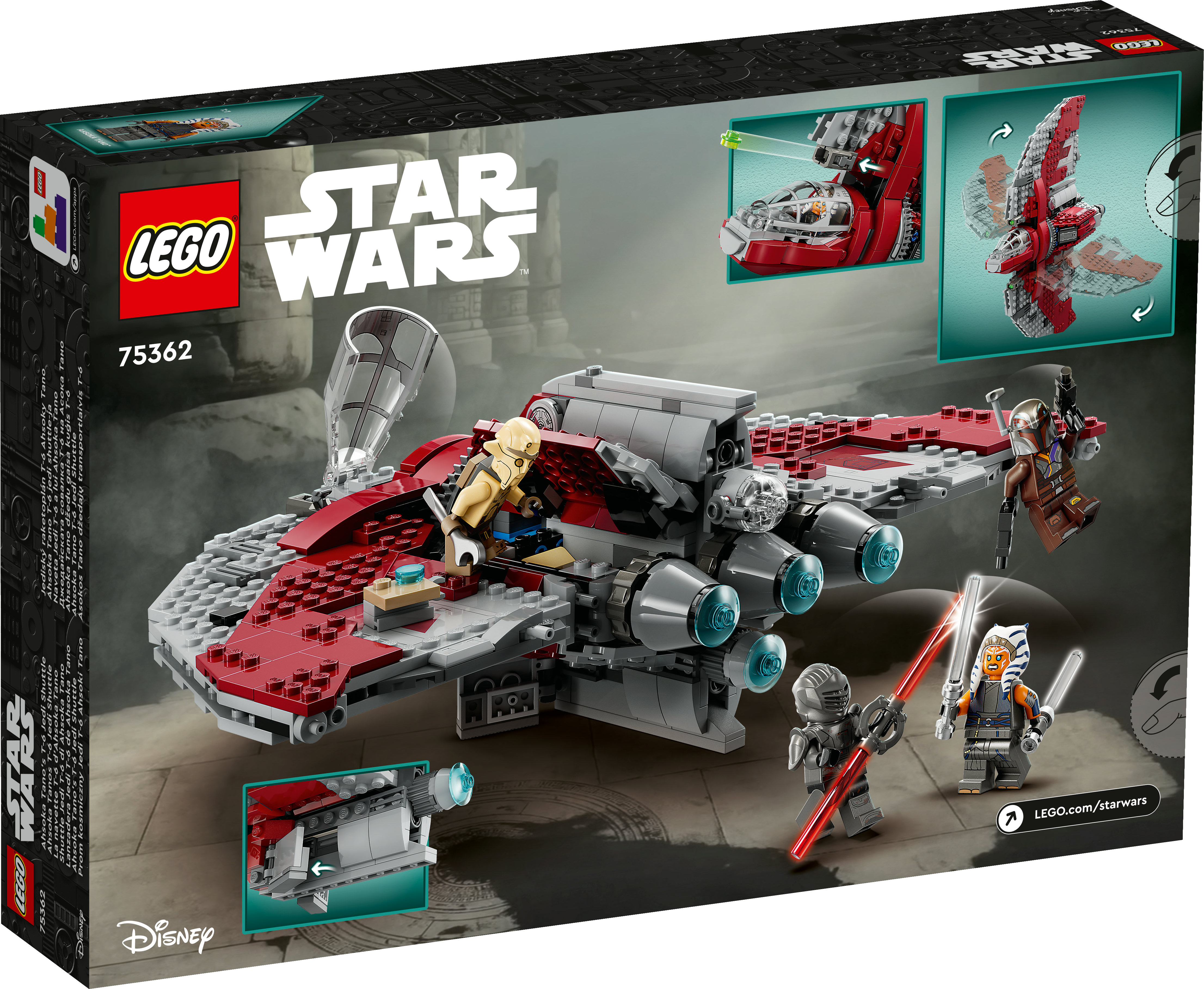 LEGO Star Wars 75362 Ahsoka Tanos T 6 Jedi Shuttle
