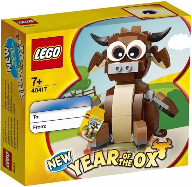 LEGO® 40417 Jahr des Büffels Year of the ox 2021