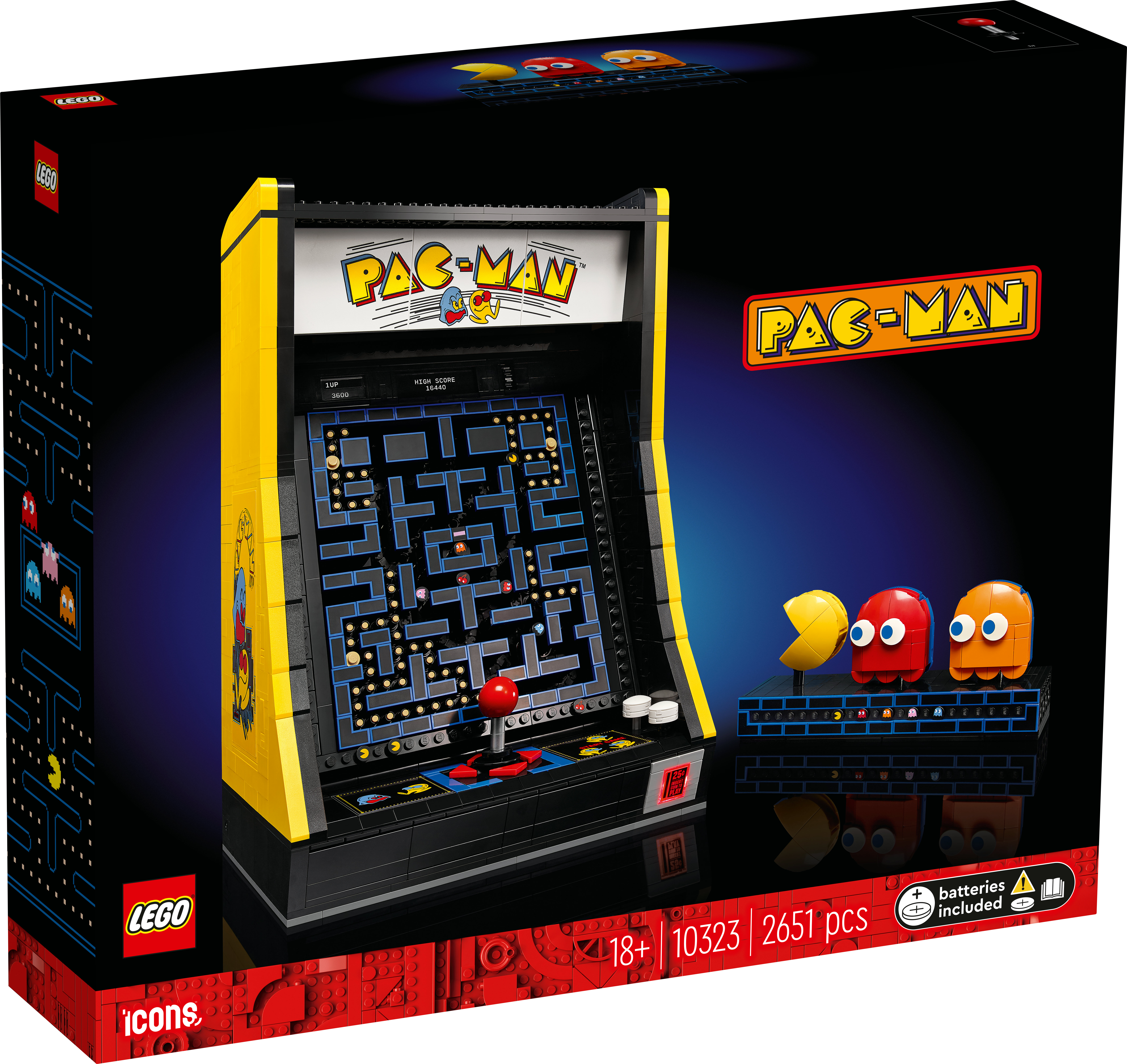LEGO 10323 PAC MAN Spielautomat