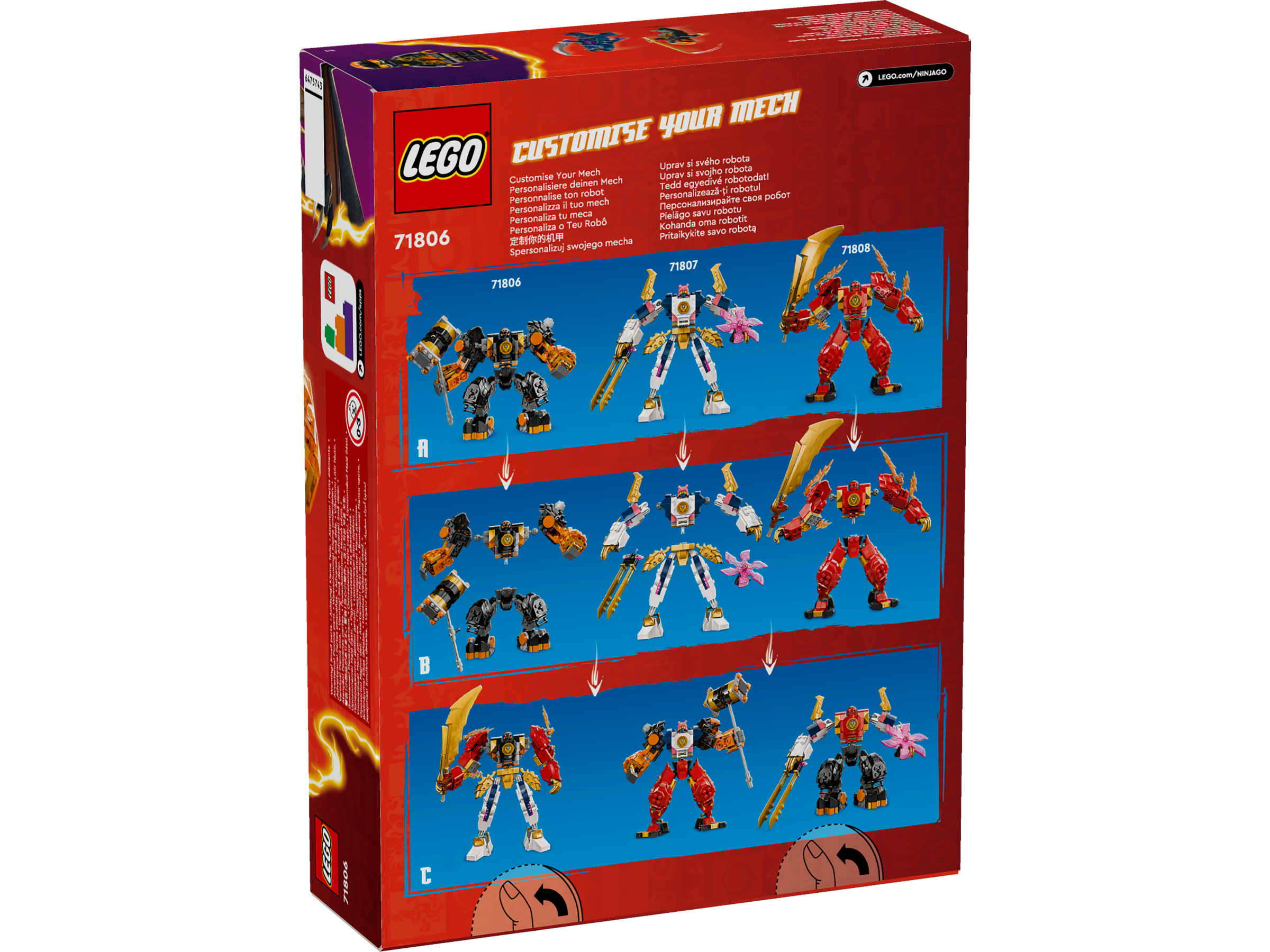 LEGO® NINJAGO 71806 Coles Erdmech