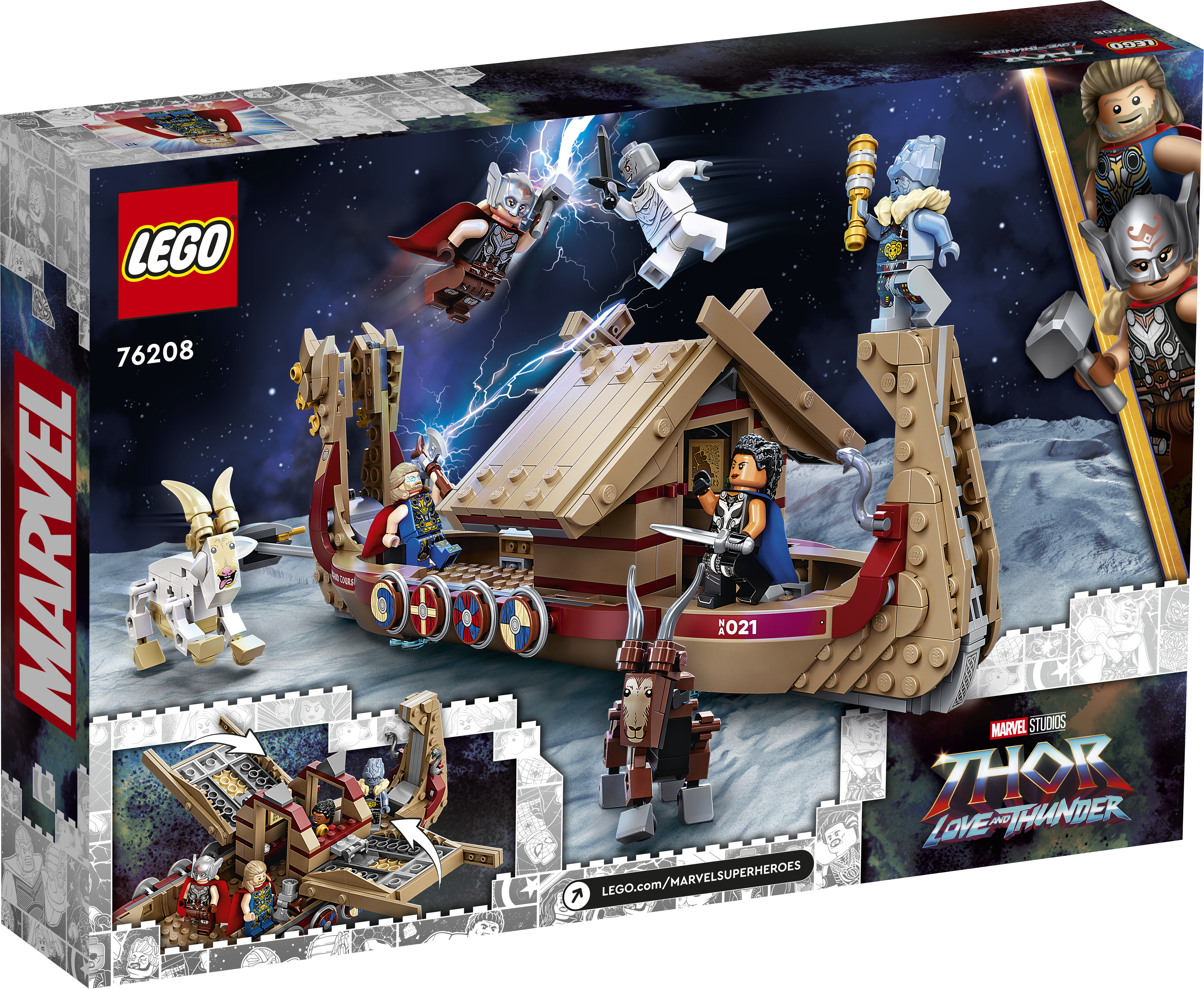 LEGO® Super Heroes 76208 Das Ziegenboot