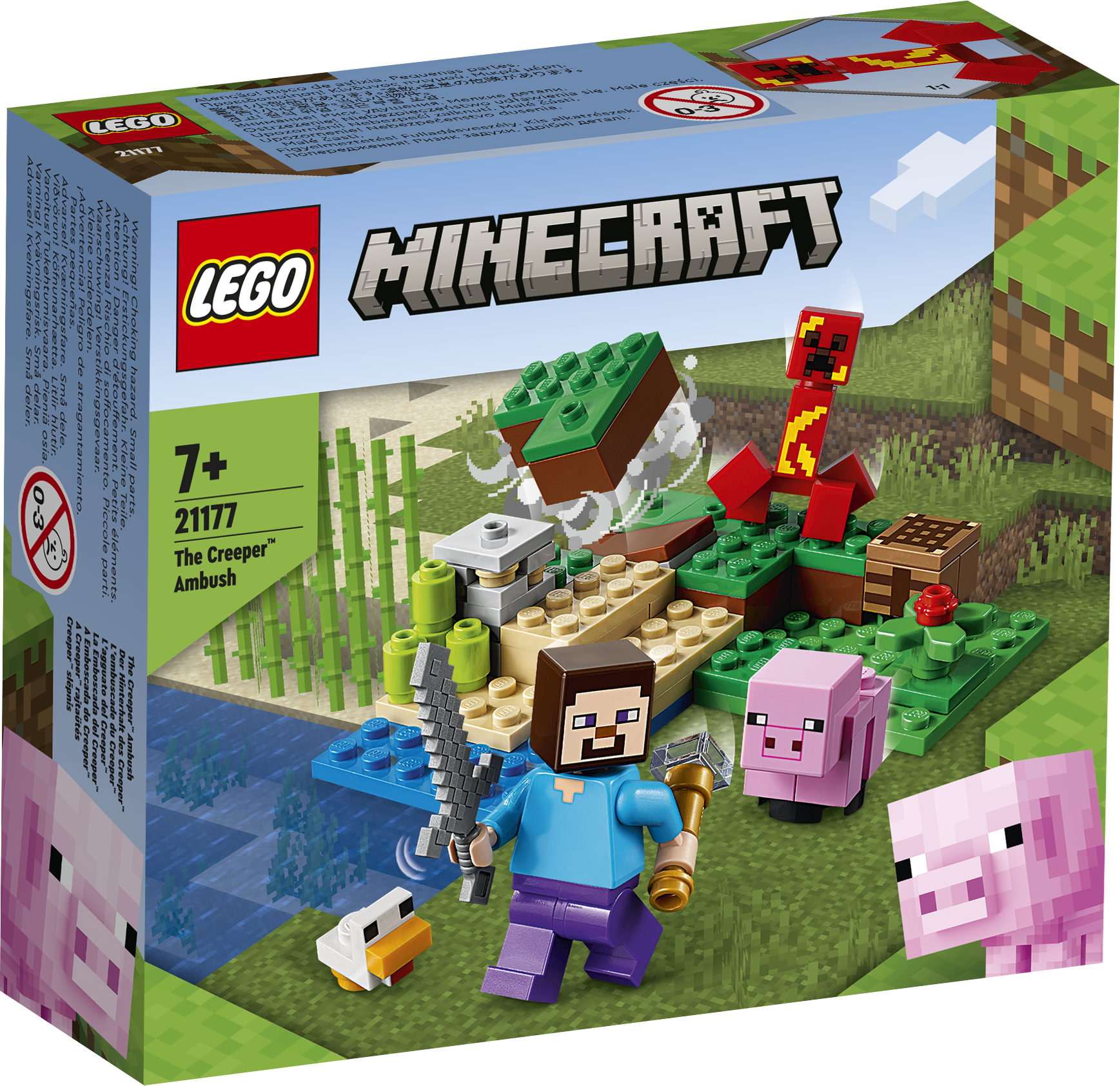 LEGO® Minecraft™ 21177 Der Hinterhalt des Creeper™