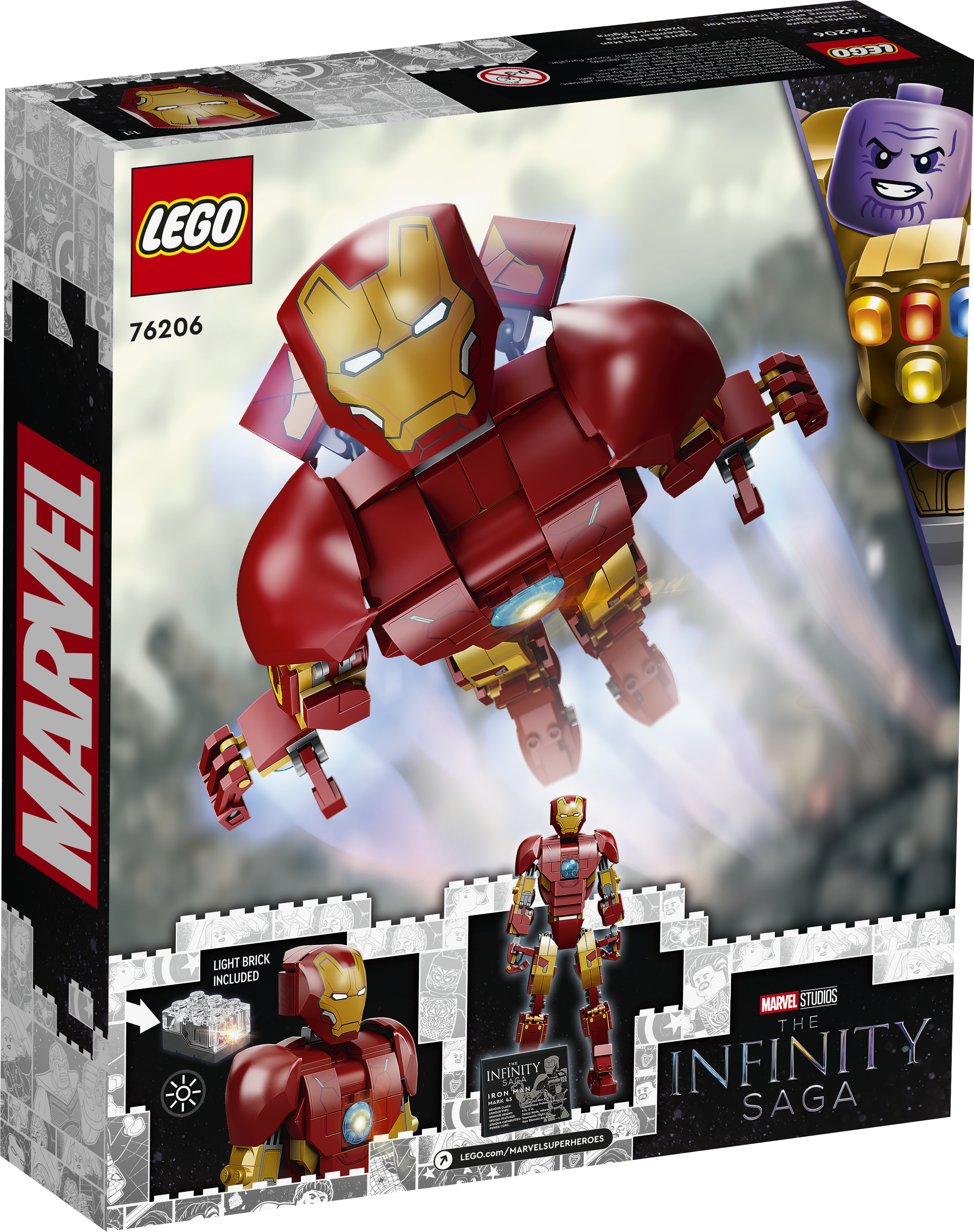 LEGO® Marvel Super Heroes™ 76206 Iron Man Figur