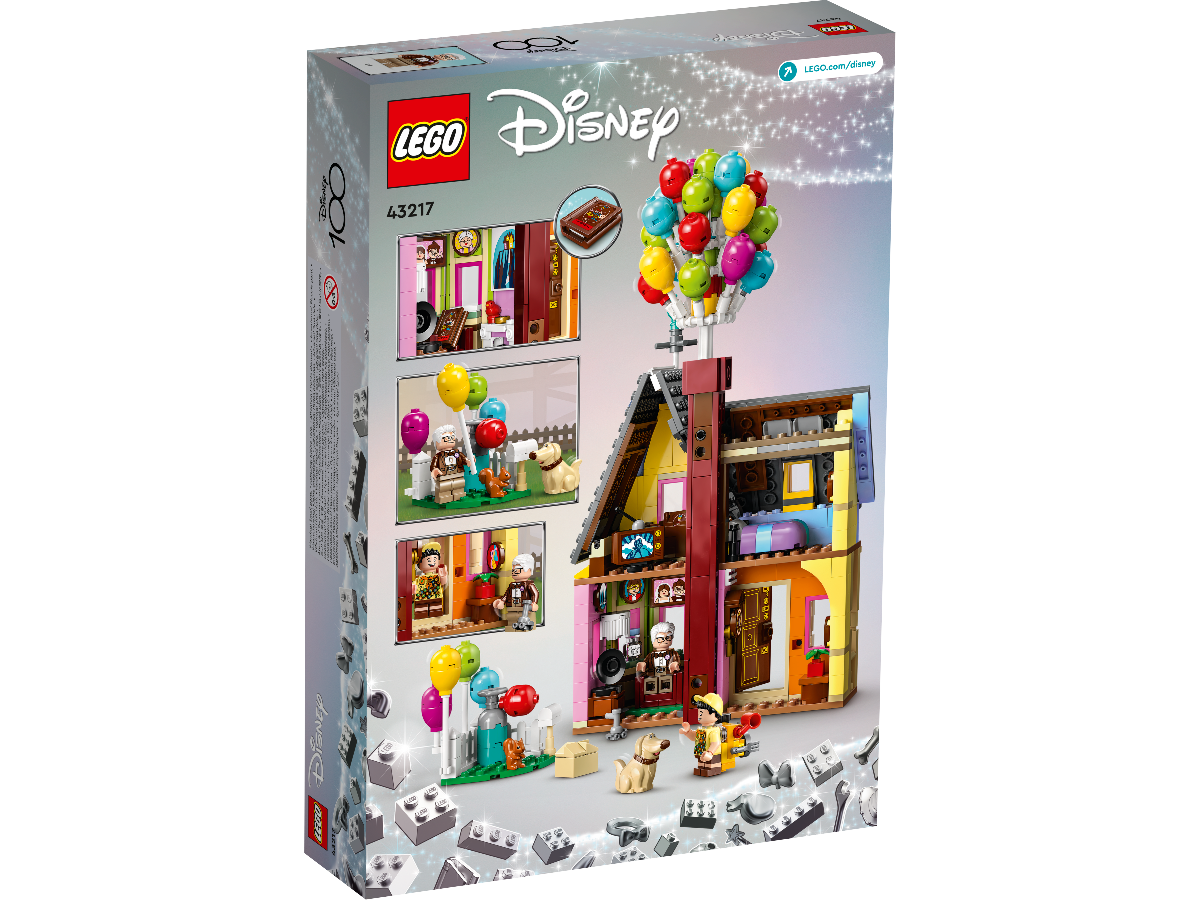 LEGO® Disney™ 43217 Carls Haus aus „Oben“