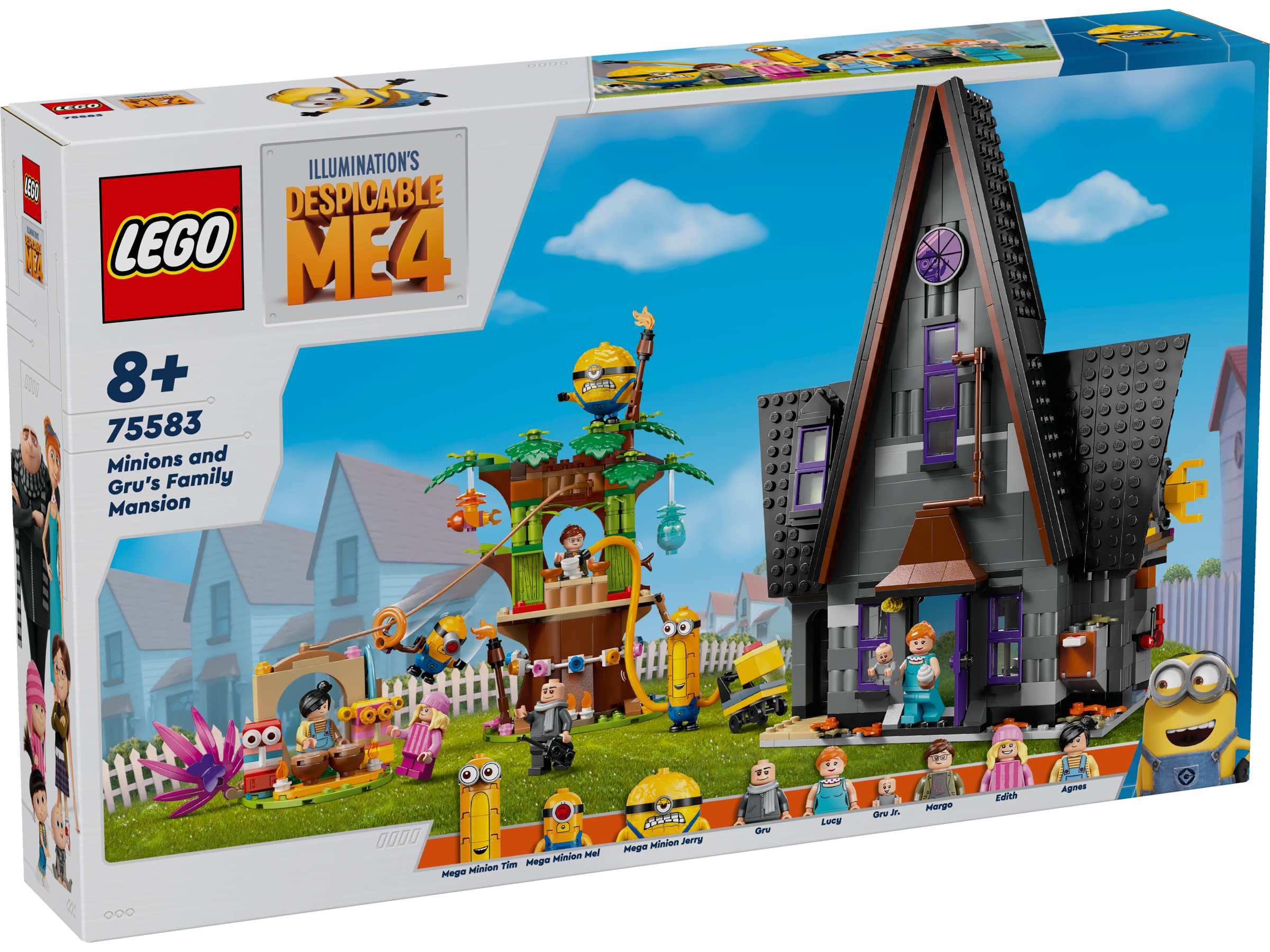 LEGO® Minions 75583 Minions and Gru's Family Mansion