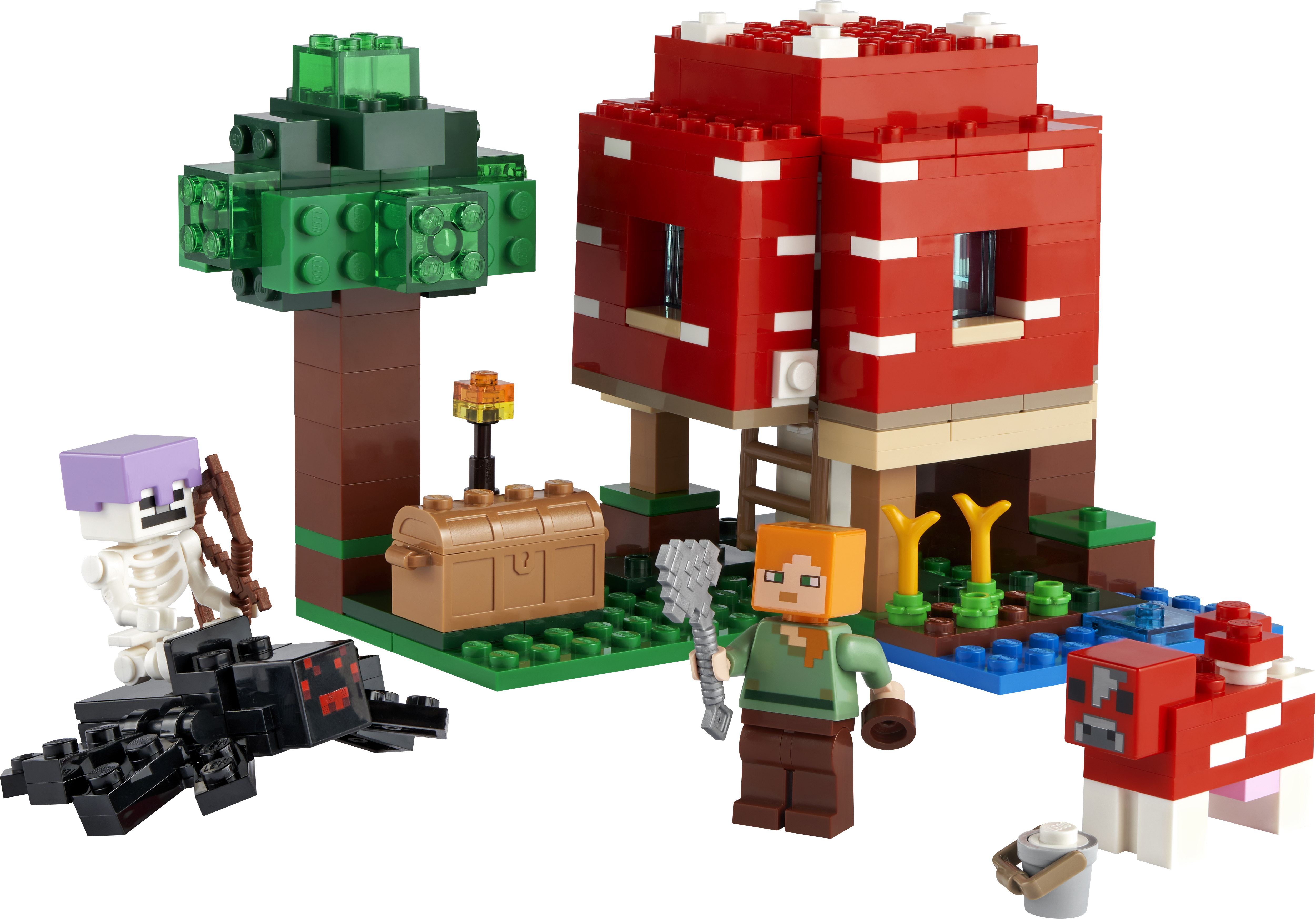 LEGO® Minecraft™ 21179 Das Pilzhaus