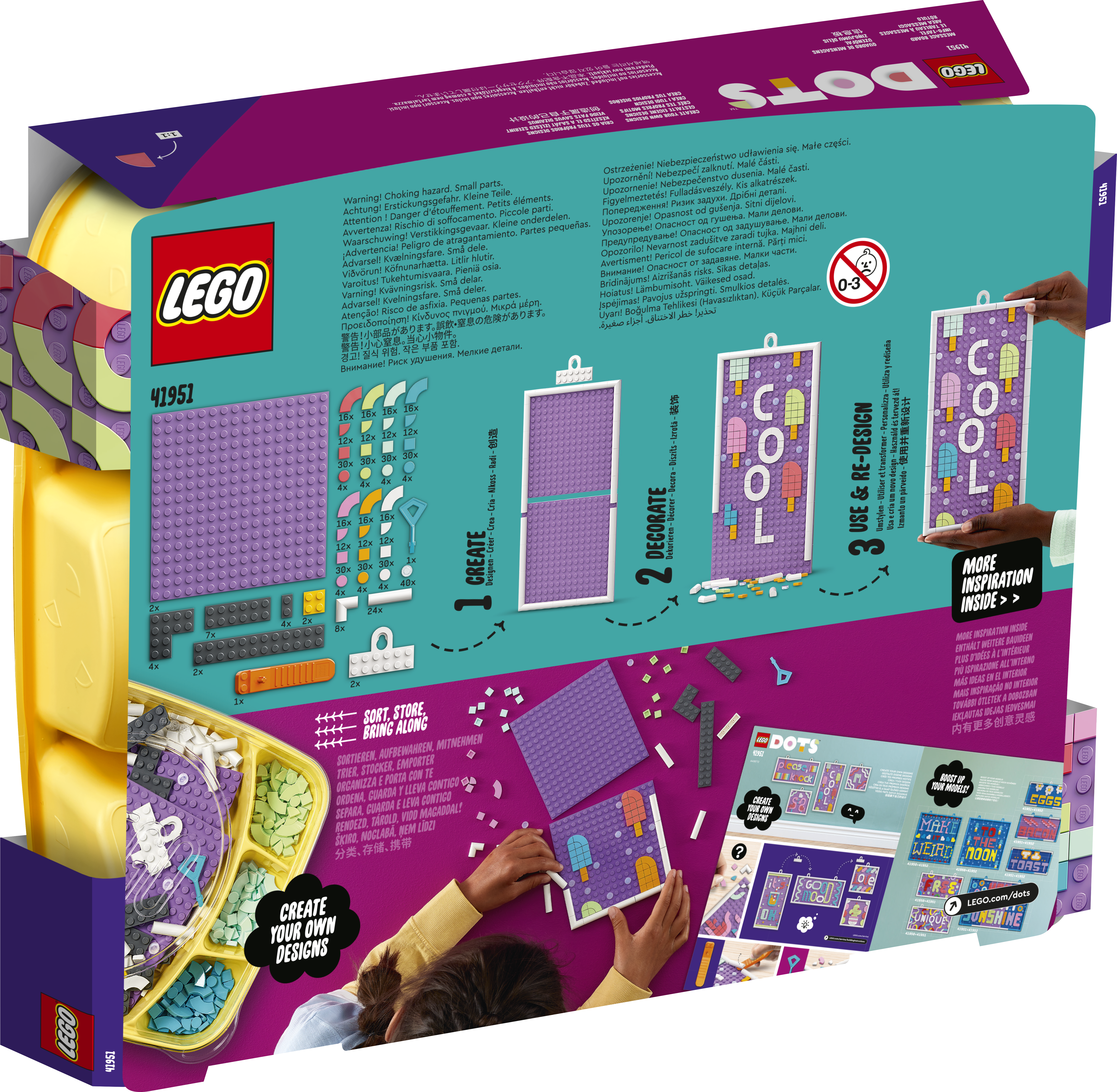 LEGO® DOTS™ 41951 Message Board