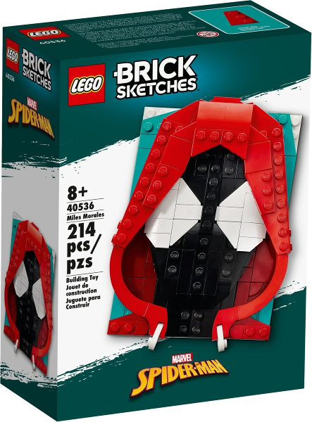 LEGO® Brick Sketches™ 40536 Miles Morales
