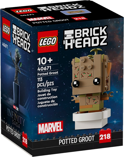LEGO Brick Headz 40671 Groot im Topf