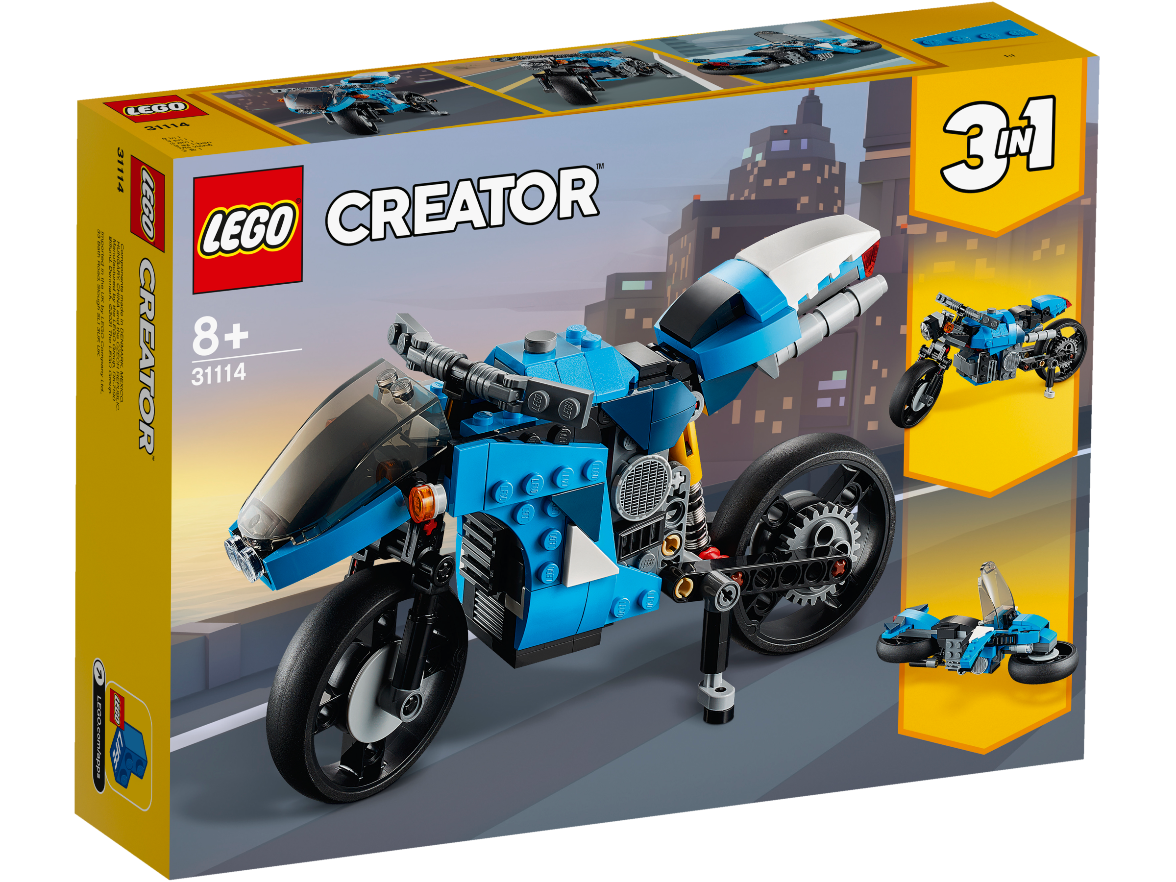 LEGO® Creator 3-in-1 31114 Geländemotorrad