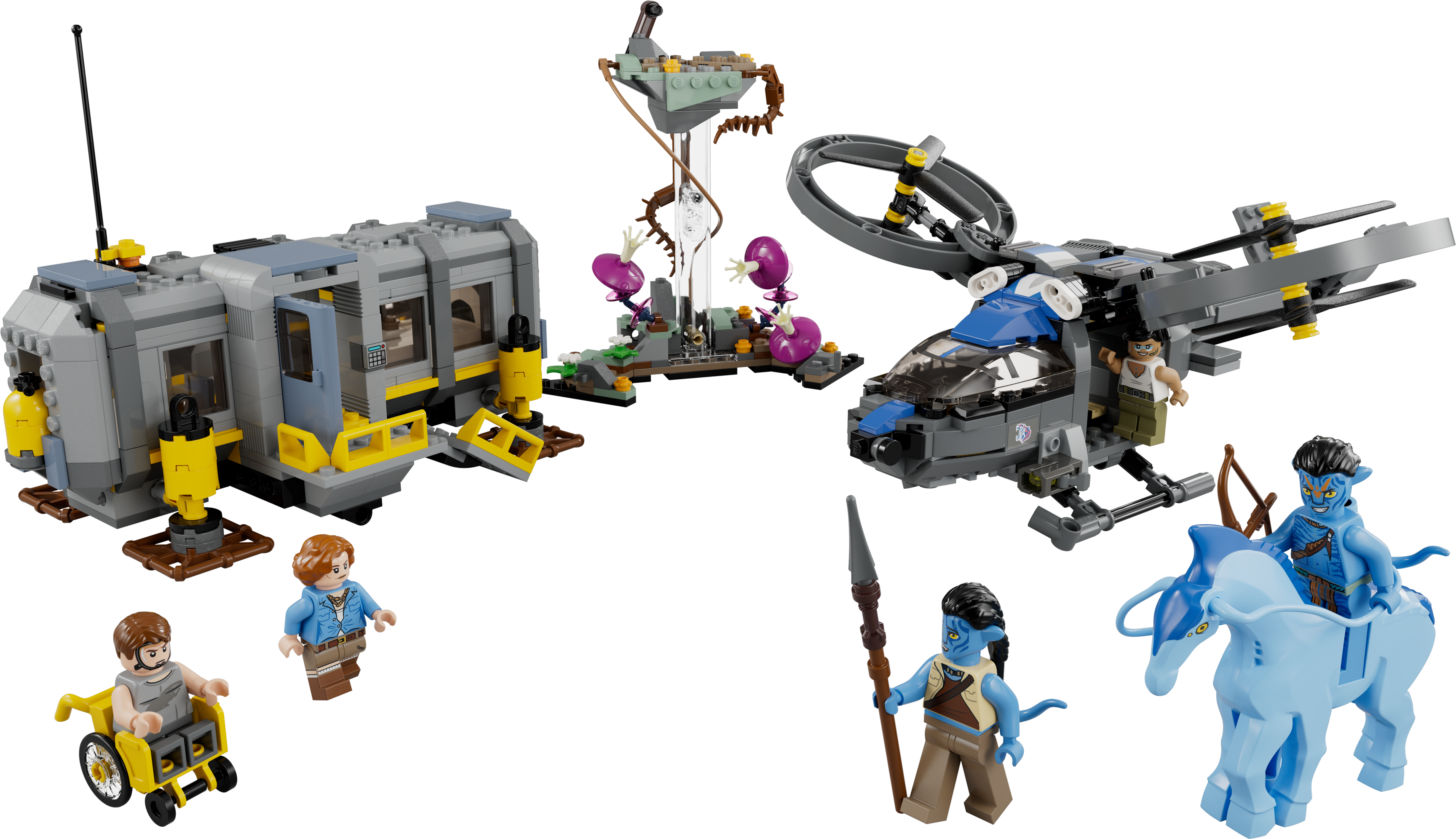 LEGO® Avatar 75573 Schwebende Berge: Site 26 und RDA Samson