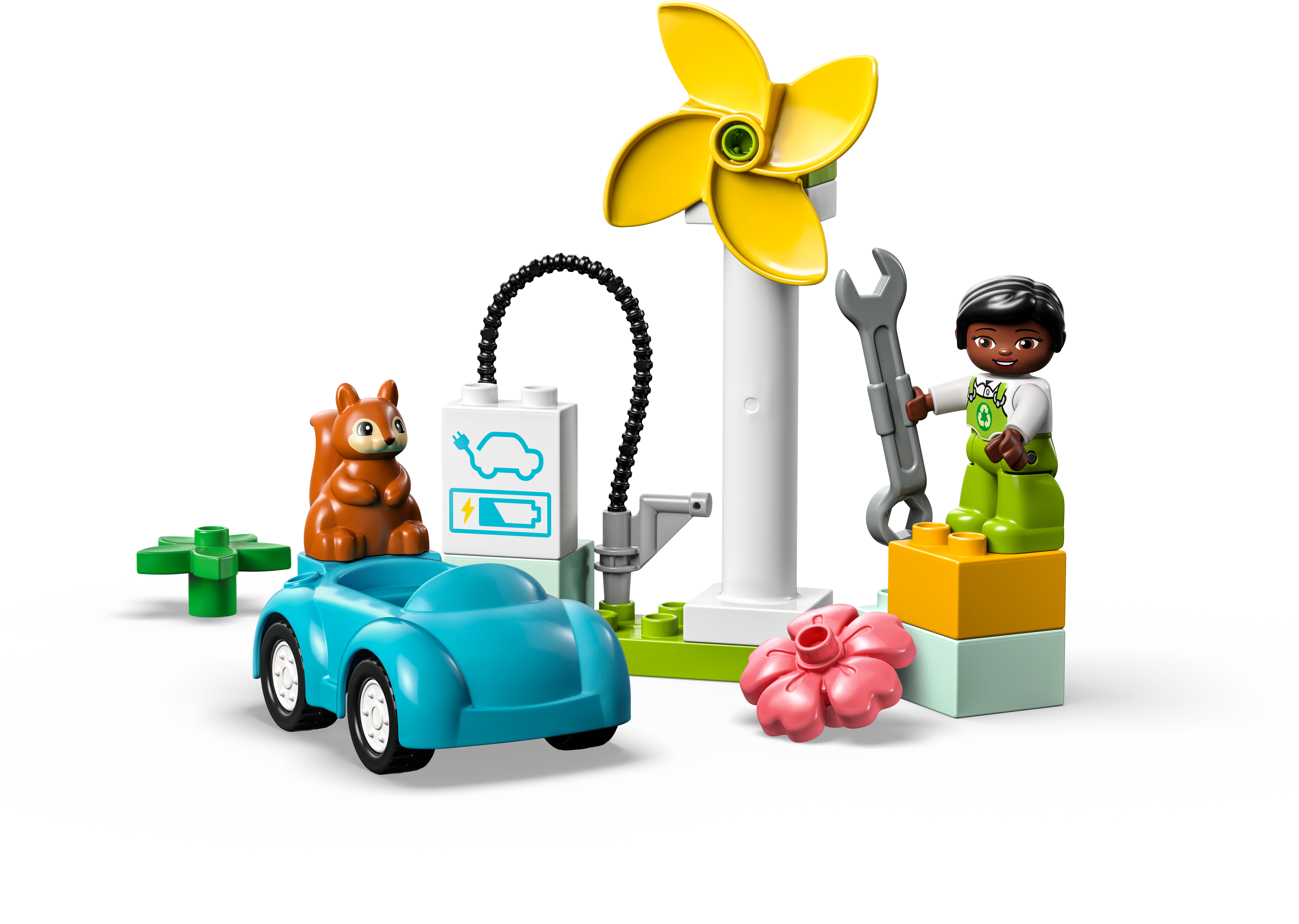 LEGO DUPLO® 10985 Windrad und Elektroauto