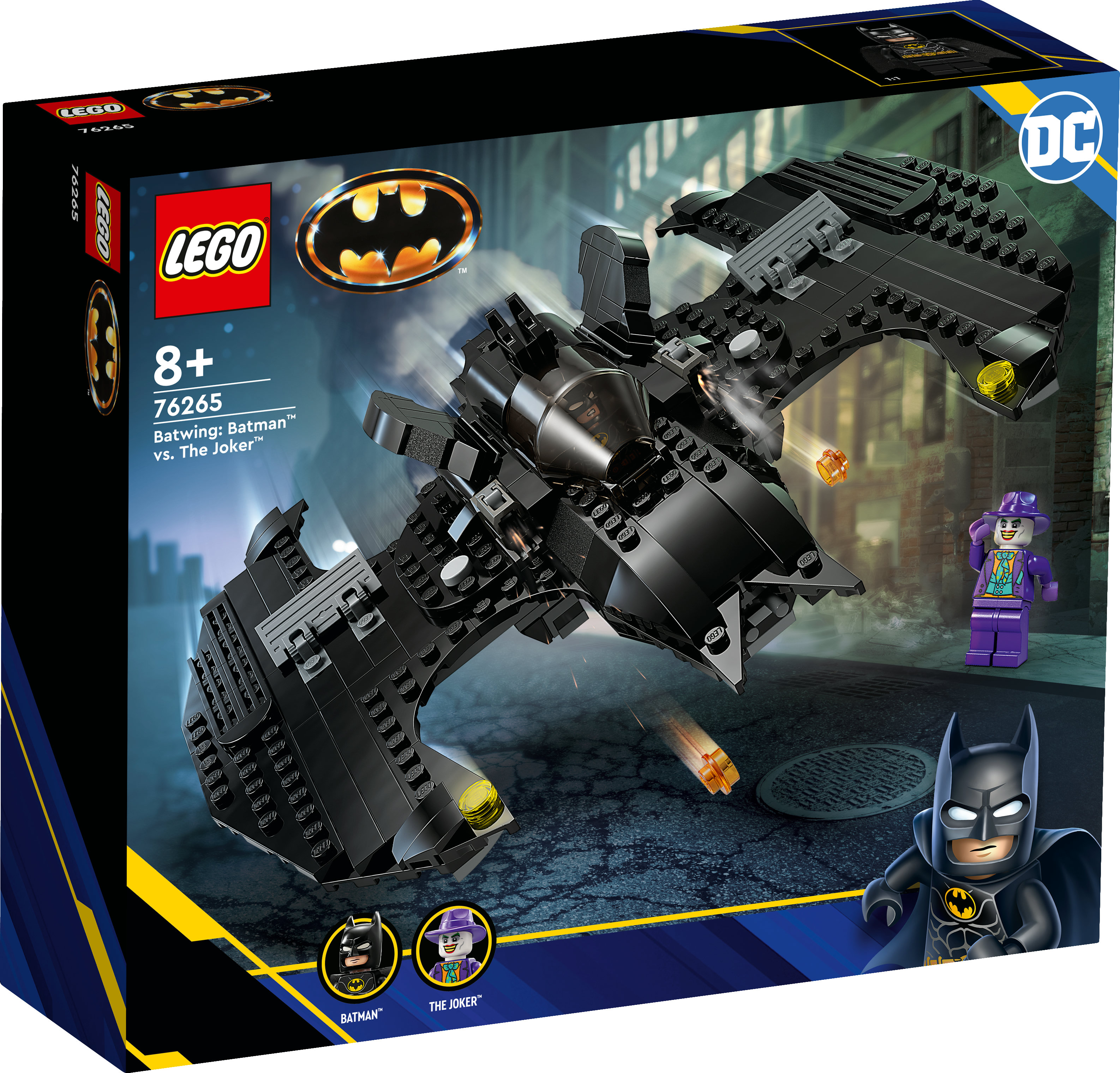 LEGO DC Comics Super Heroes 76265 Batwing Batman vs Joker