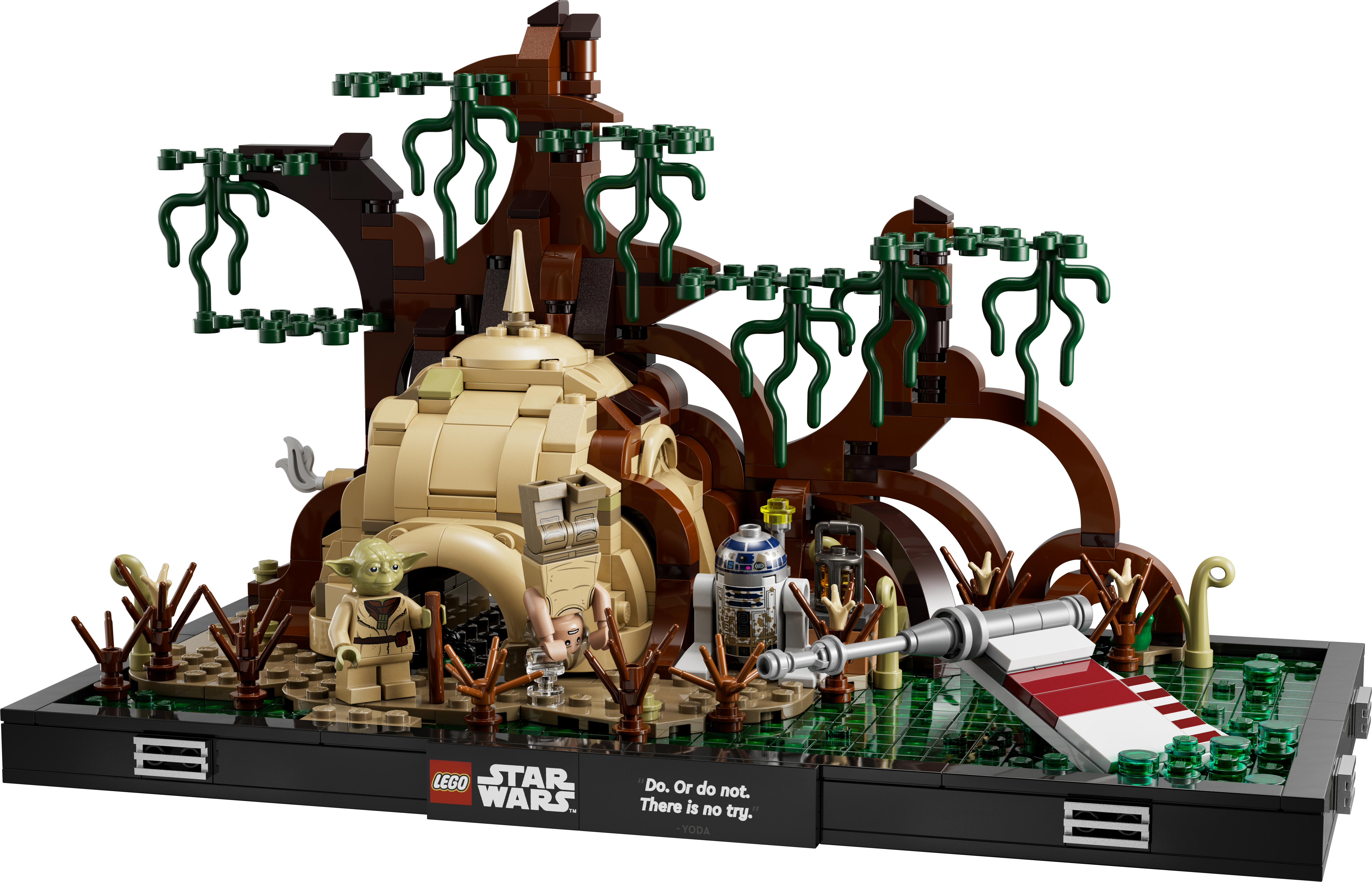 LEGO® Star Wars™ 75330 Jedi™ Training auf Dagobah™ – Diorama