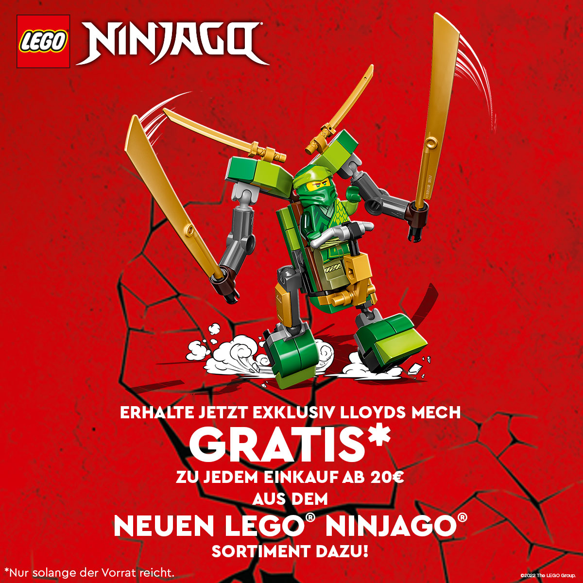 LEGO® NINJAGO® 71768 Jays Golddrachen-Motorrad