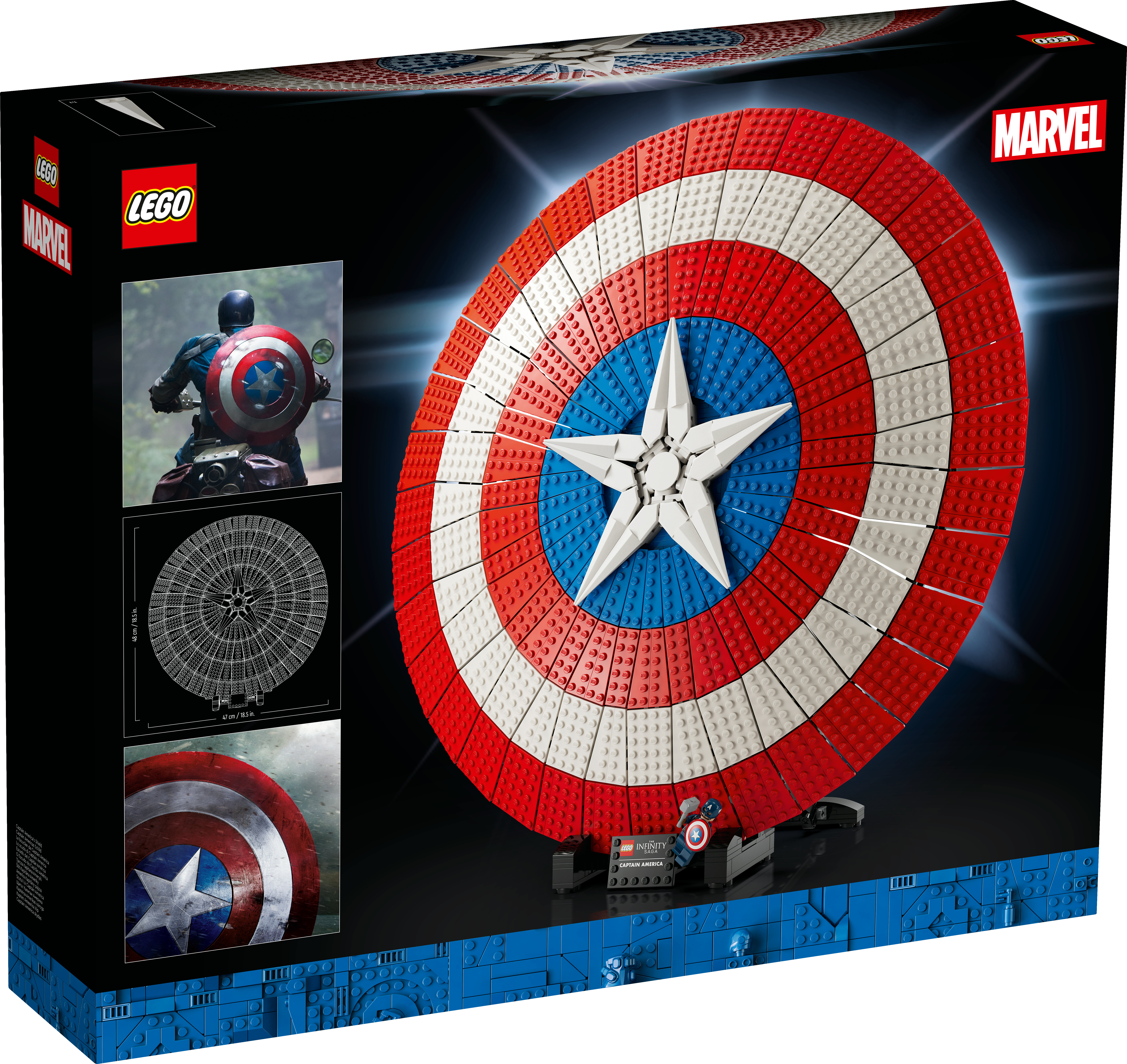 LEGO Marvel Super Heroes 76262 Captain Americas Schild