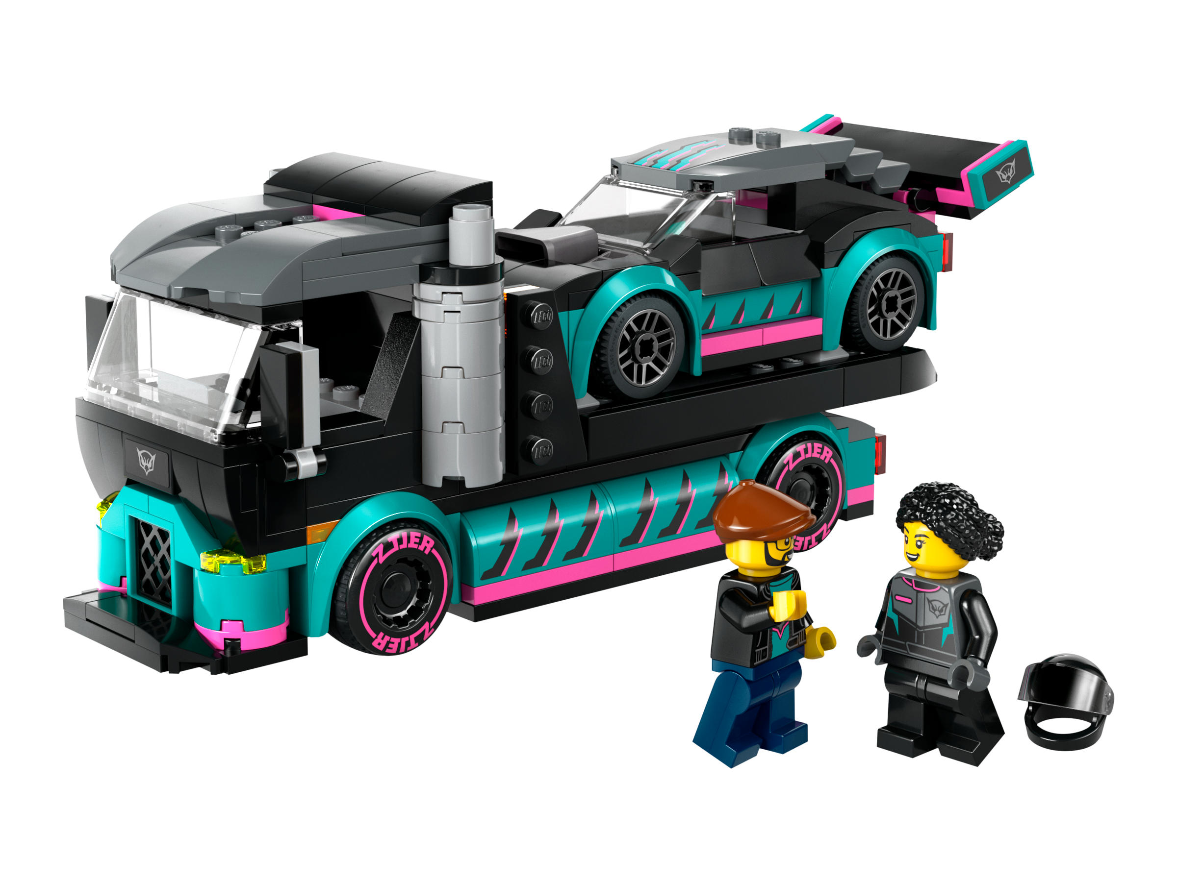 LEGO® City Fahrzeuge 60406 Autotransporter mit Rennwagen