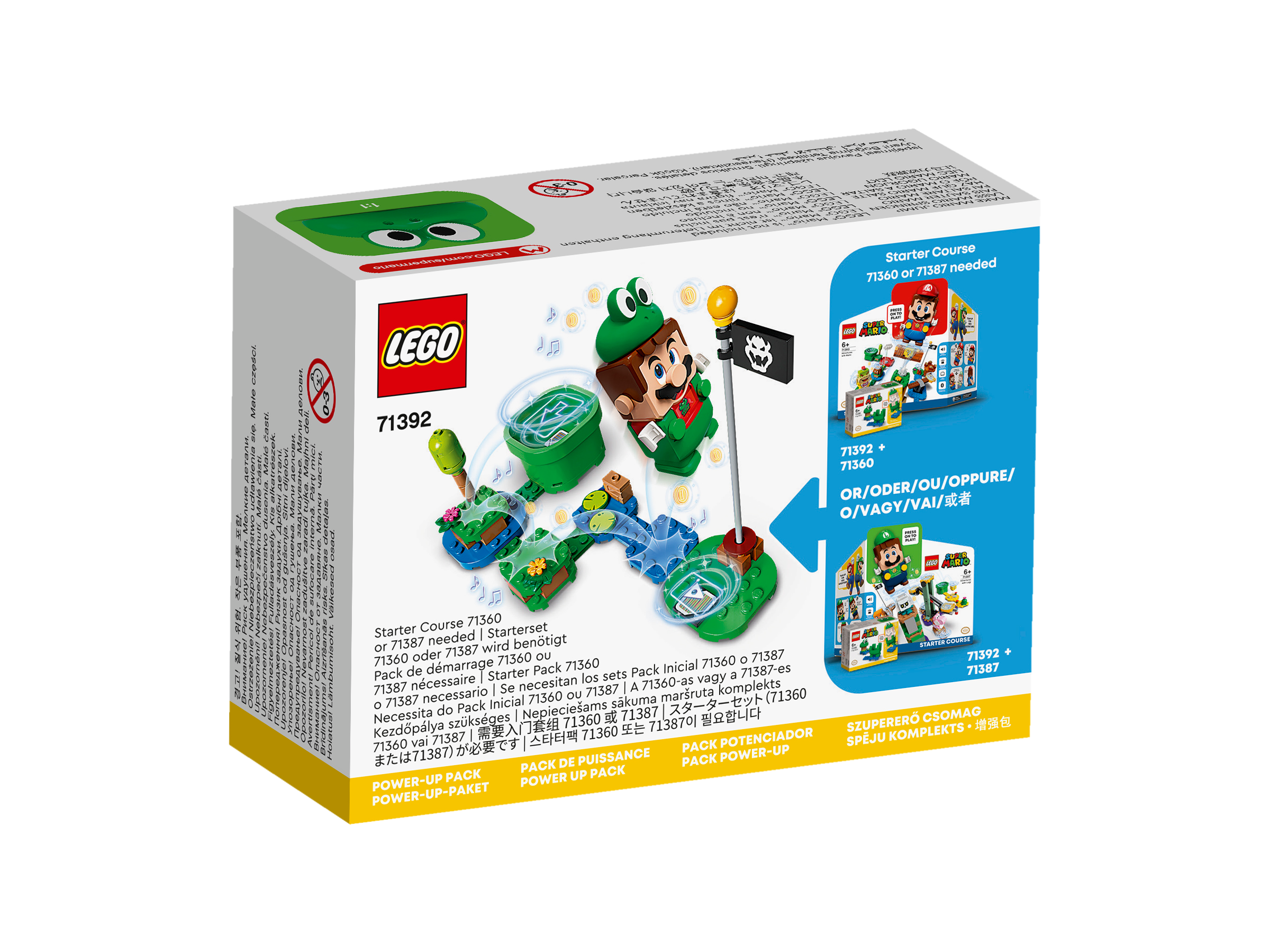 LEGO® Super Mario™ 71392 Frosch-Mario Anzug