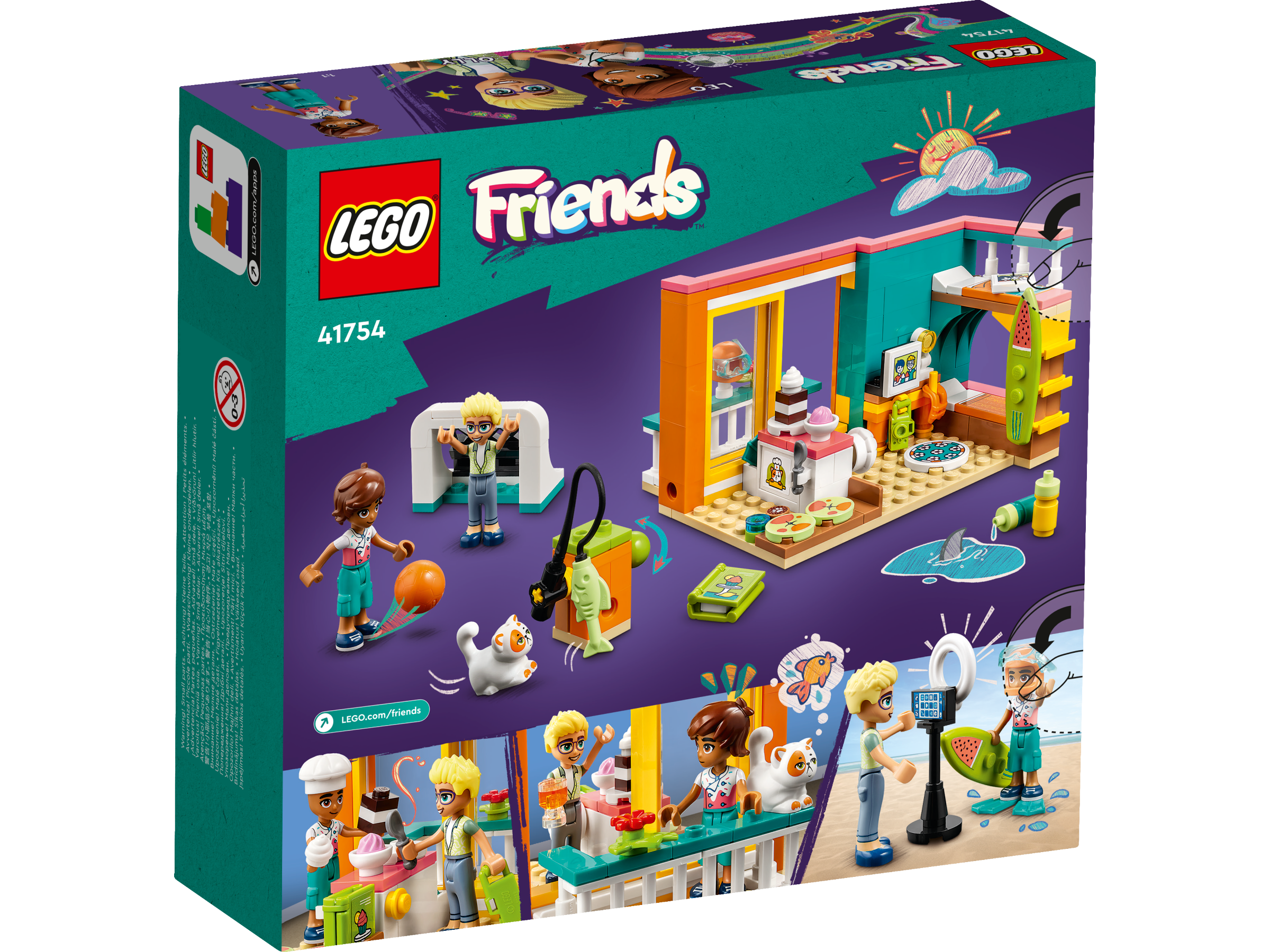LEGO® Friends 41754 Leos Zimmer